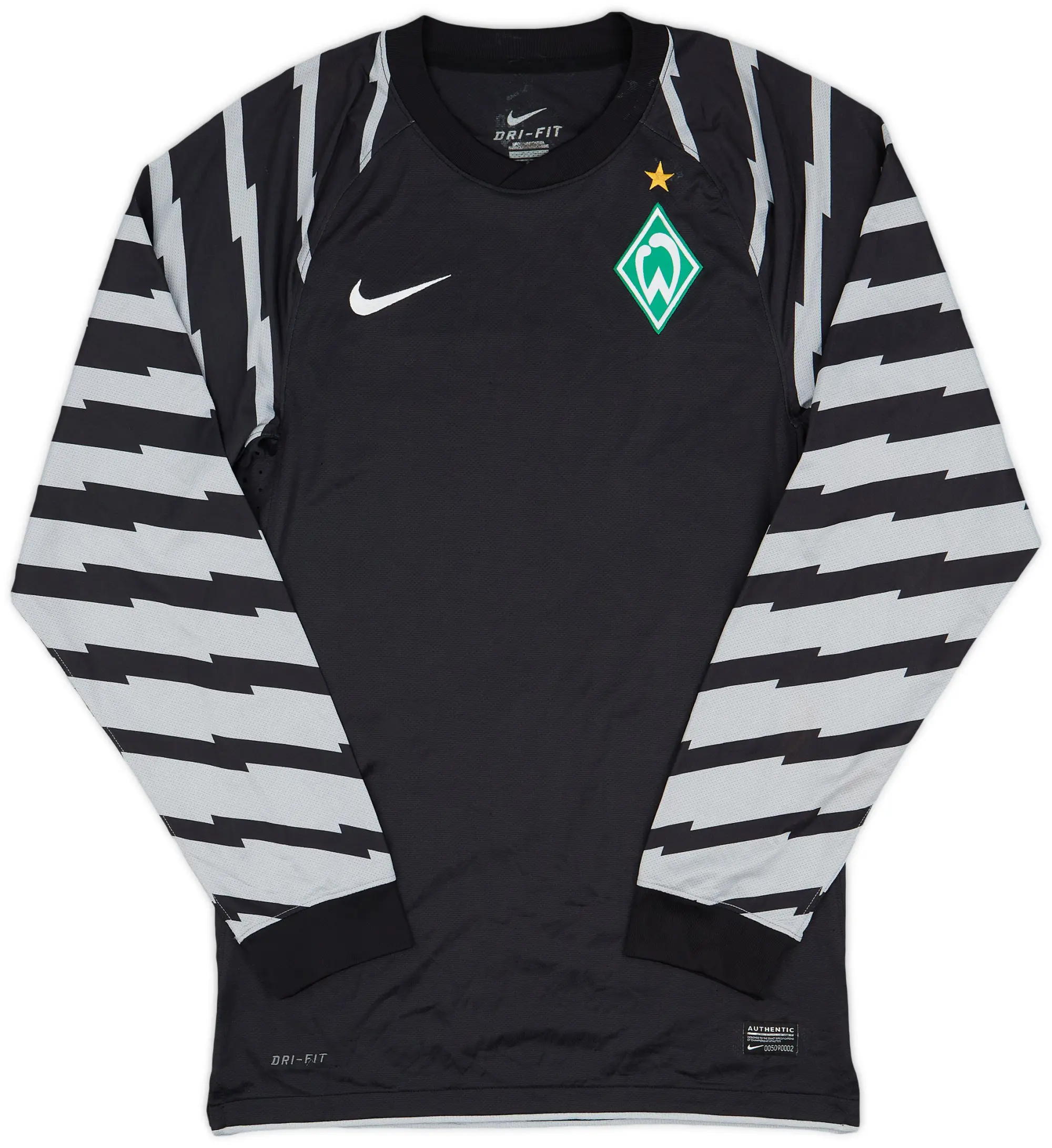 Nike 2010-11 Werder Bremen Authentic GK Shirt - 5/10 - (S)