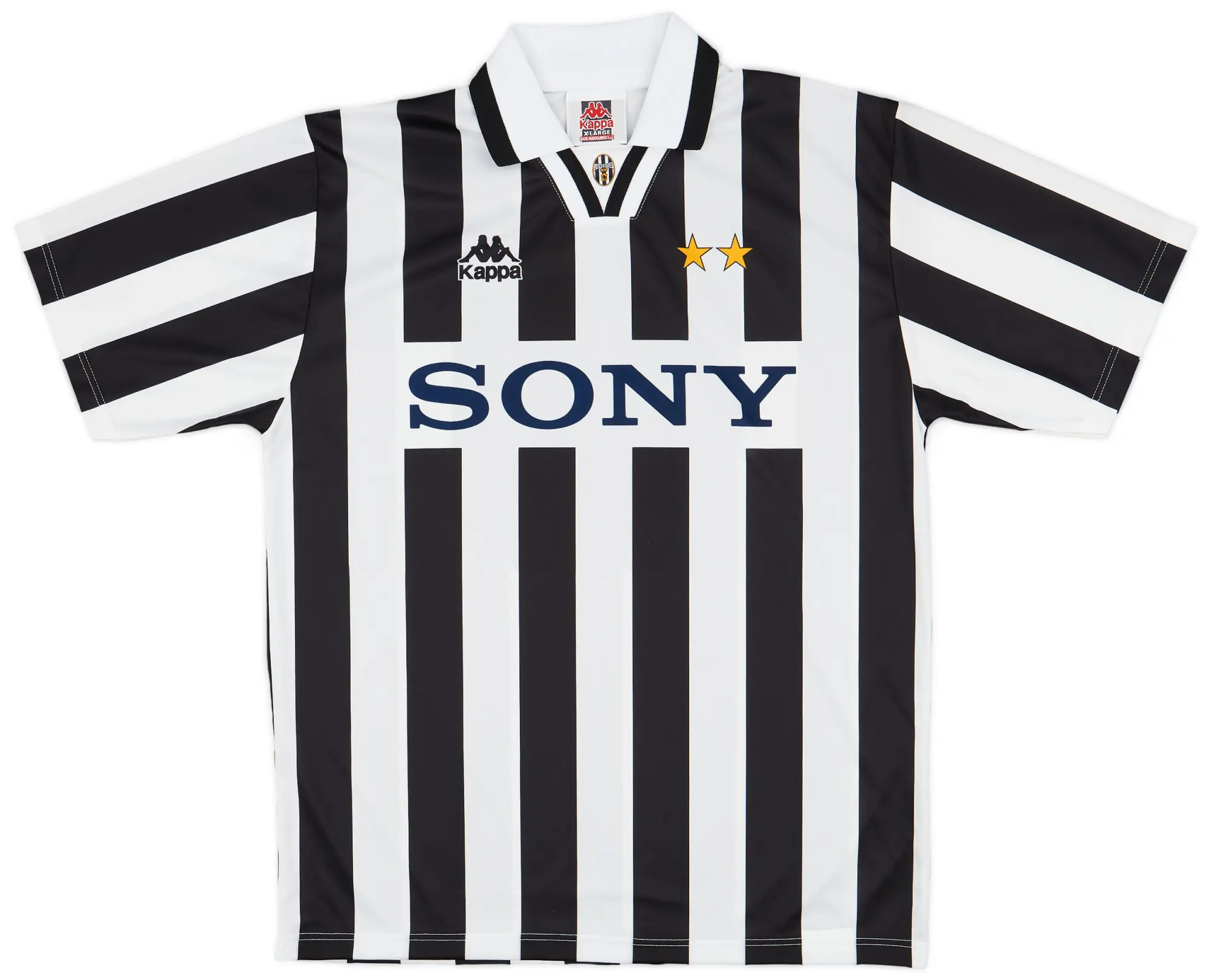 Kappa 1995-97 Juventus Basic Home Shirt - 8/10 - (XL)