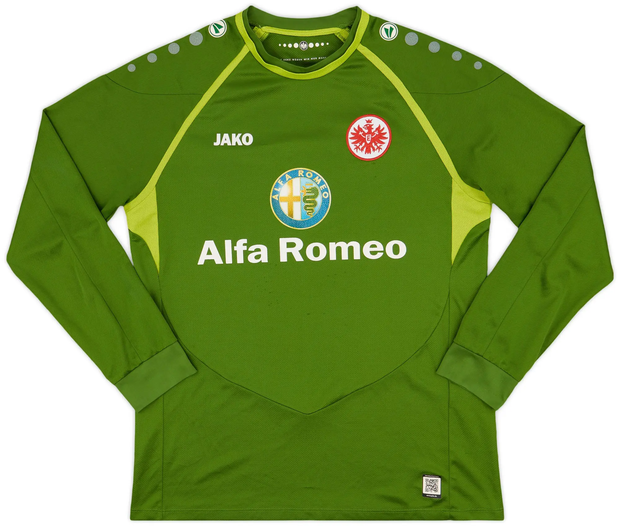 Jako 2013-14 Eintracht Frankfurt GK Shirt - 5/10 - (XL)