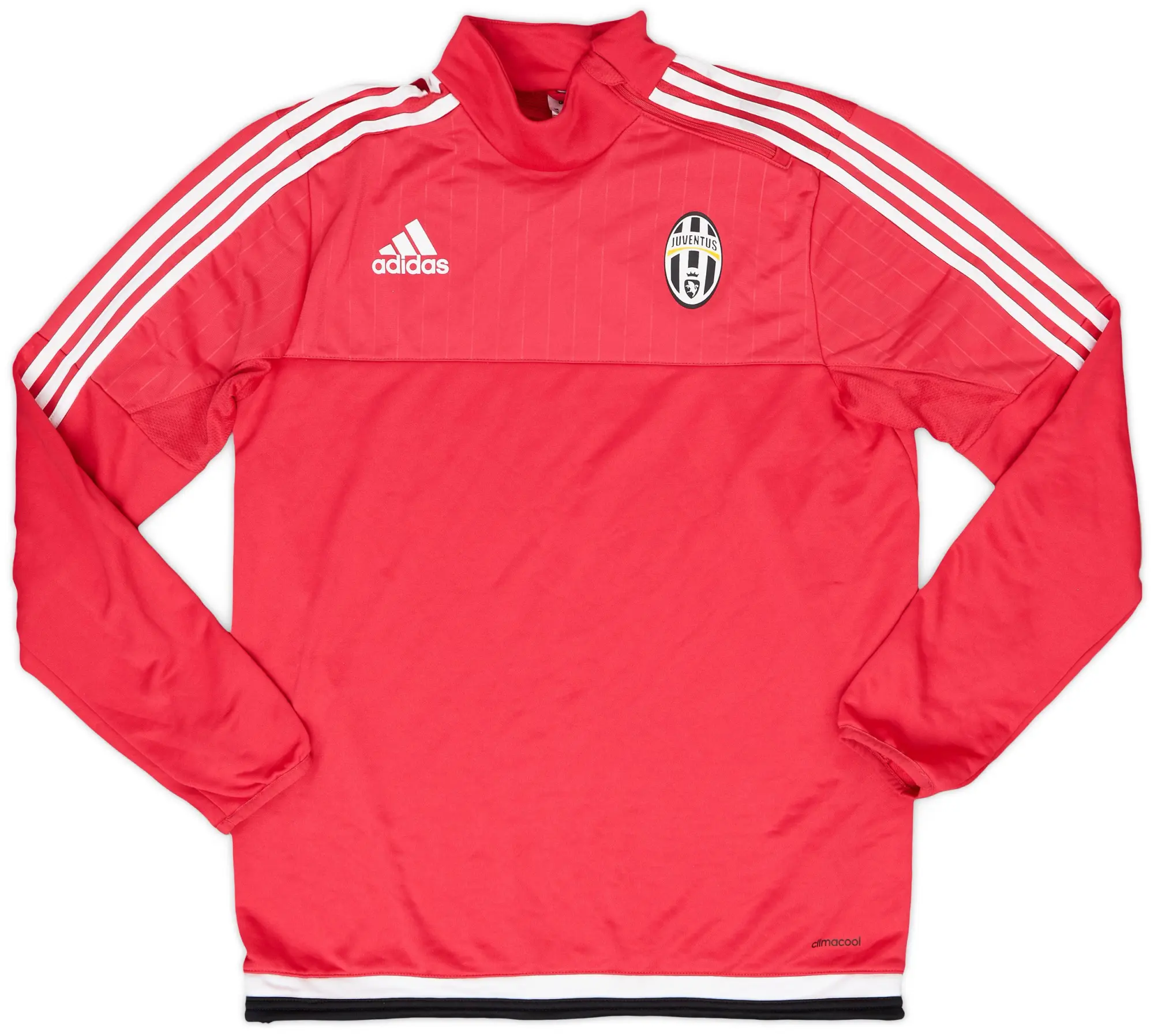 2015-16 Juventus adidas 1/4 Zip Training Top - 9/10 - (M)