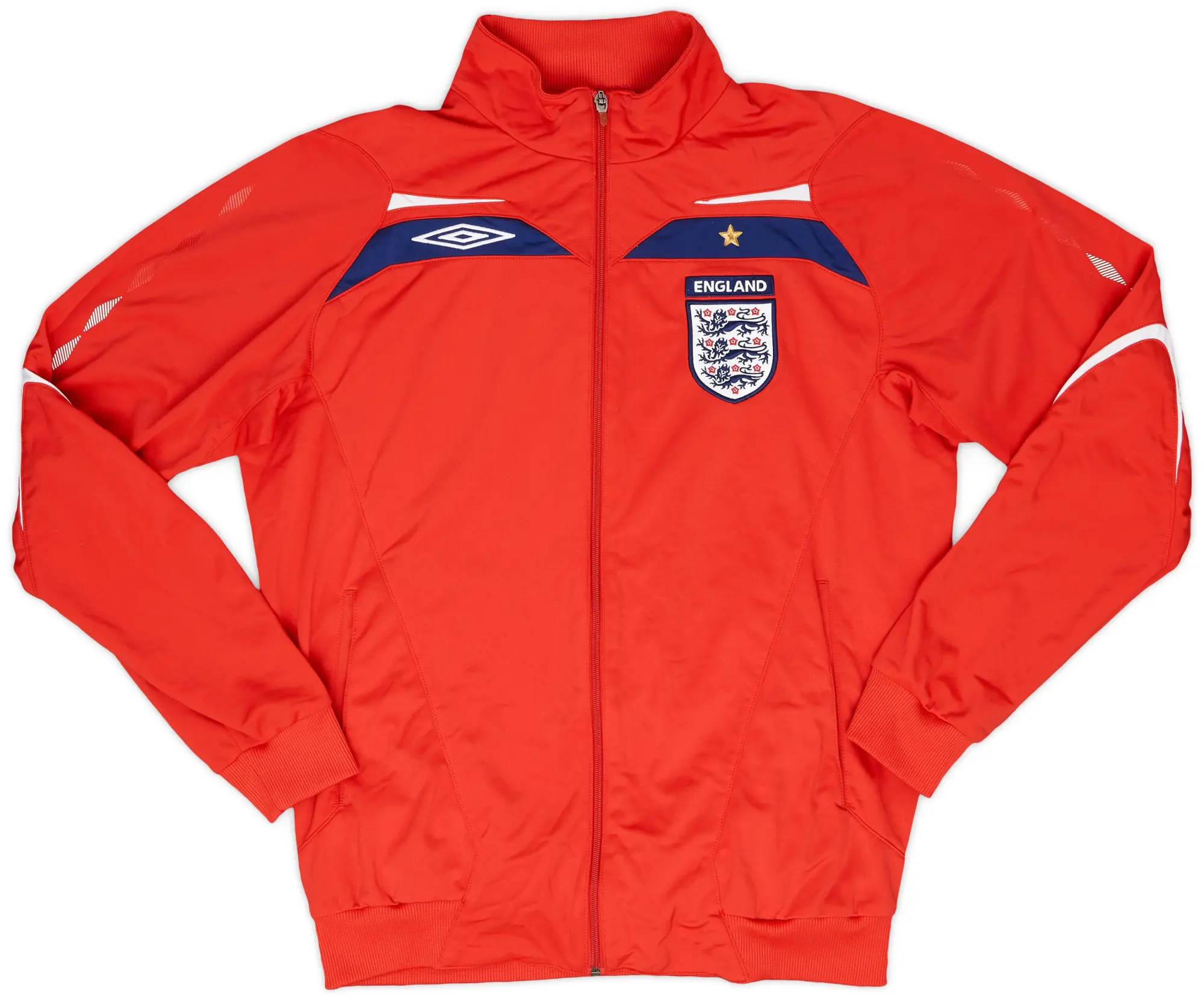 2008-09 England Umbro Track Jacket - 7/10 - (L)