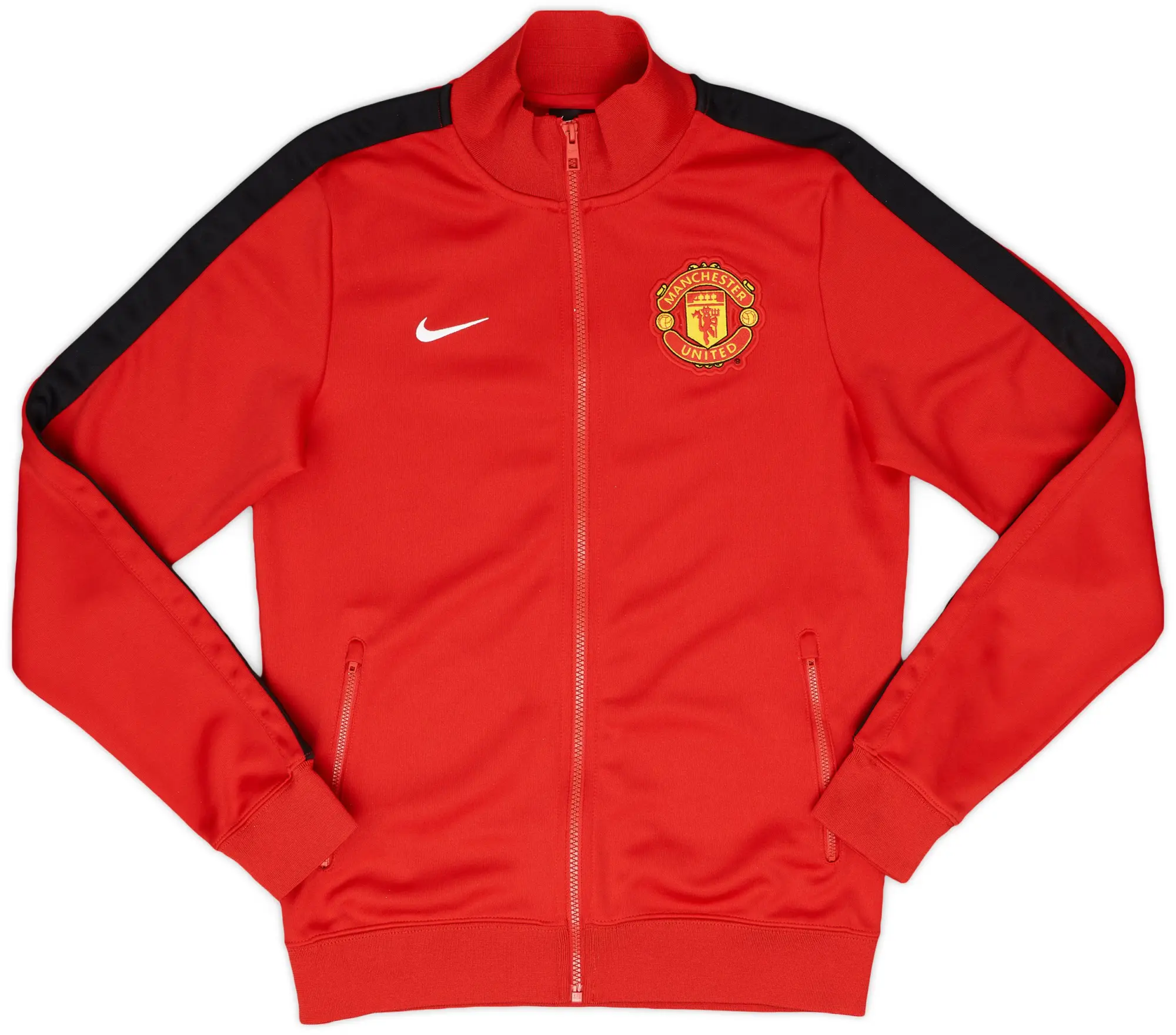 2013-14 Manchester United Nike Track Jacket - 10/10 - (S)