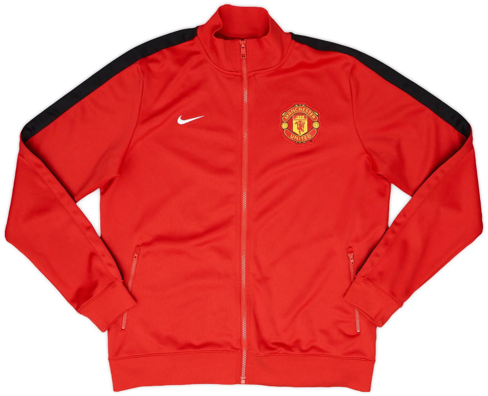 2013-14 Manchester United Nike Track Jacket - 10/10 - (L)