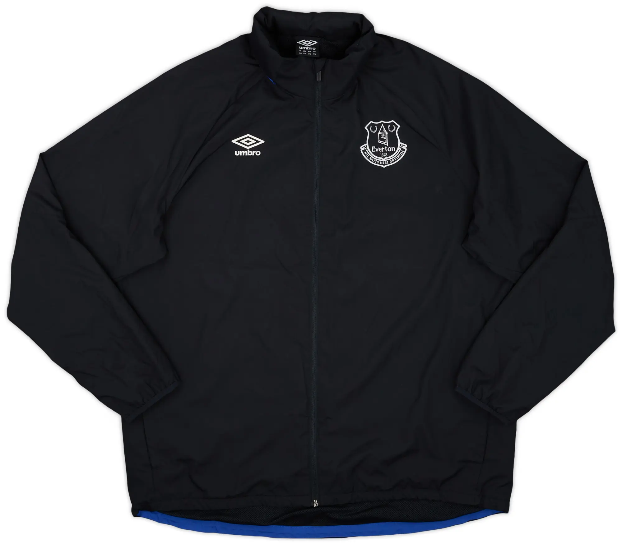 2016-17 Everton Umbro Hooded Rain Jacket - 8/10 - (XXL)