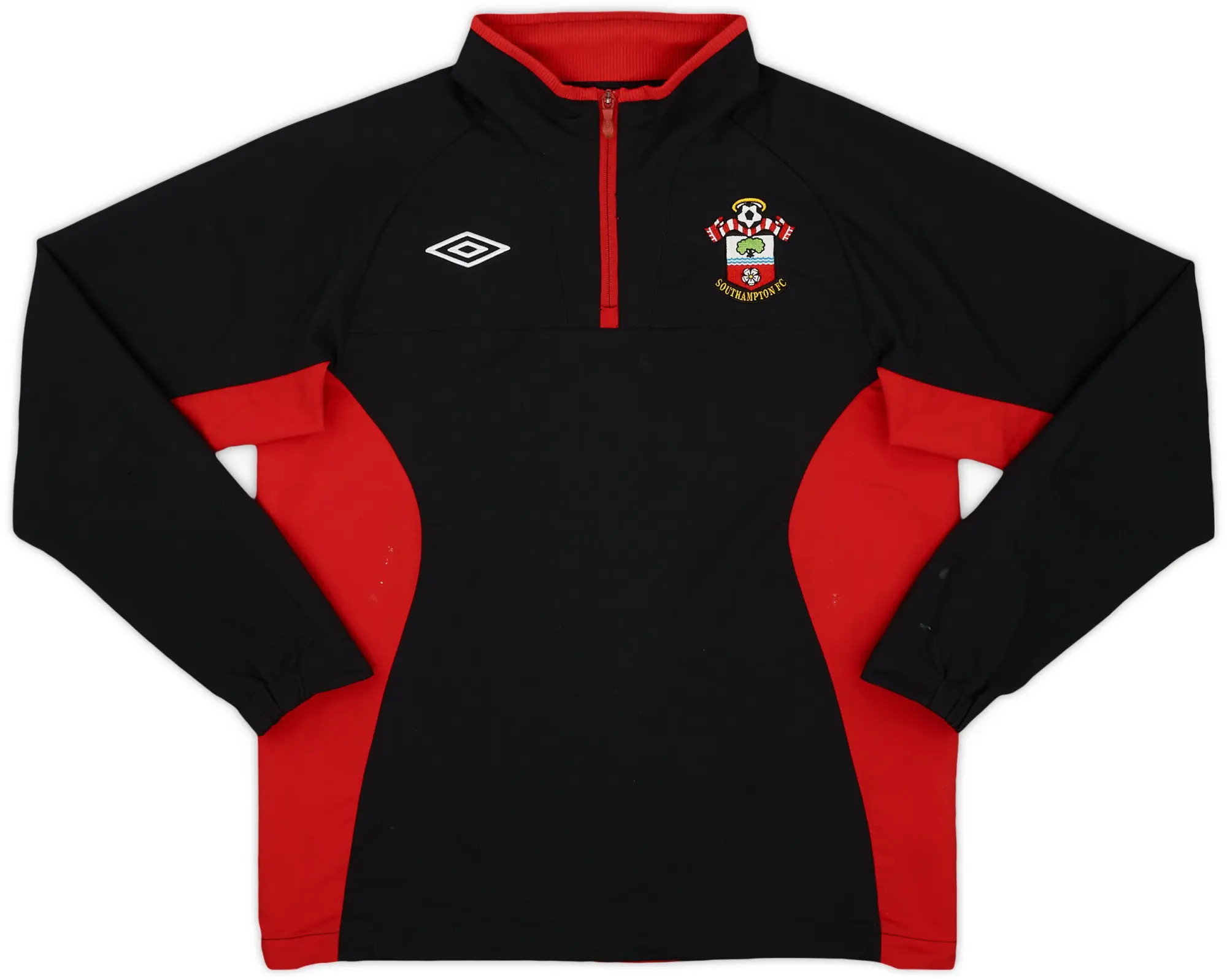 2010-11 Southampton Umbro 1/4 Zip Drill Top - 6/10 - (M)