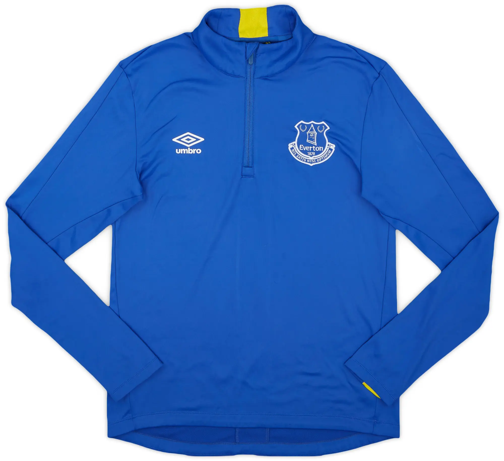 2016-17 Everton Umbro 1/4 Zip Training Top - 9/10 - (M)