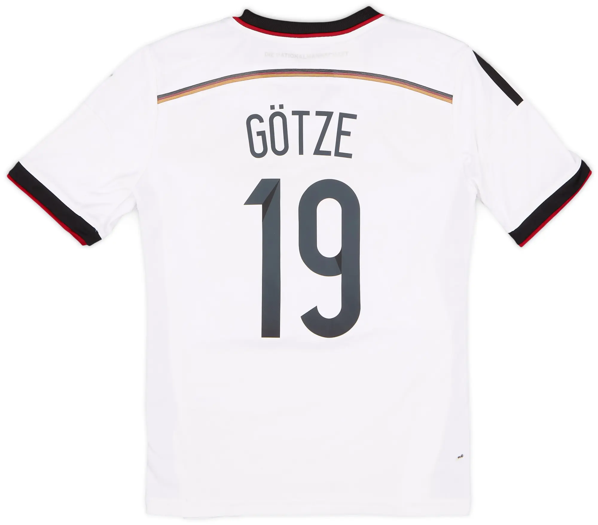 adidas 2014-15 Germany Home Shirt Gotze #19 - 8/10 - (M.Boys)