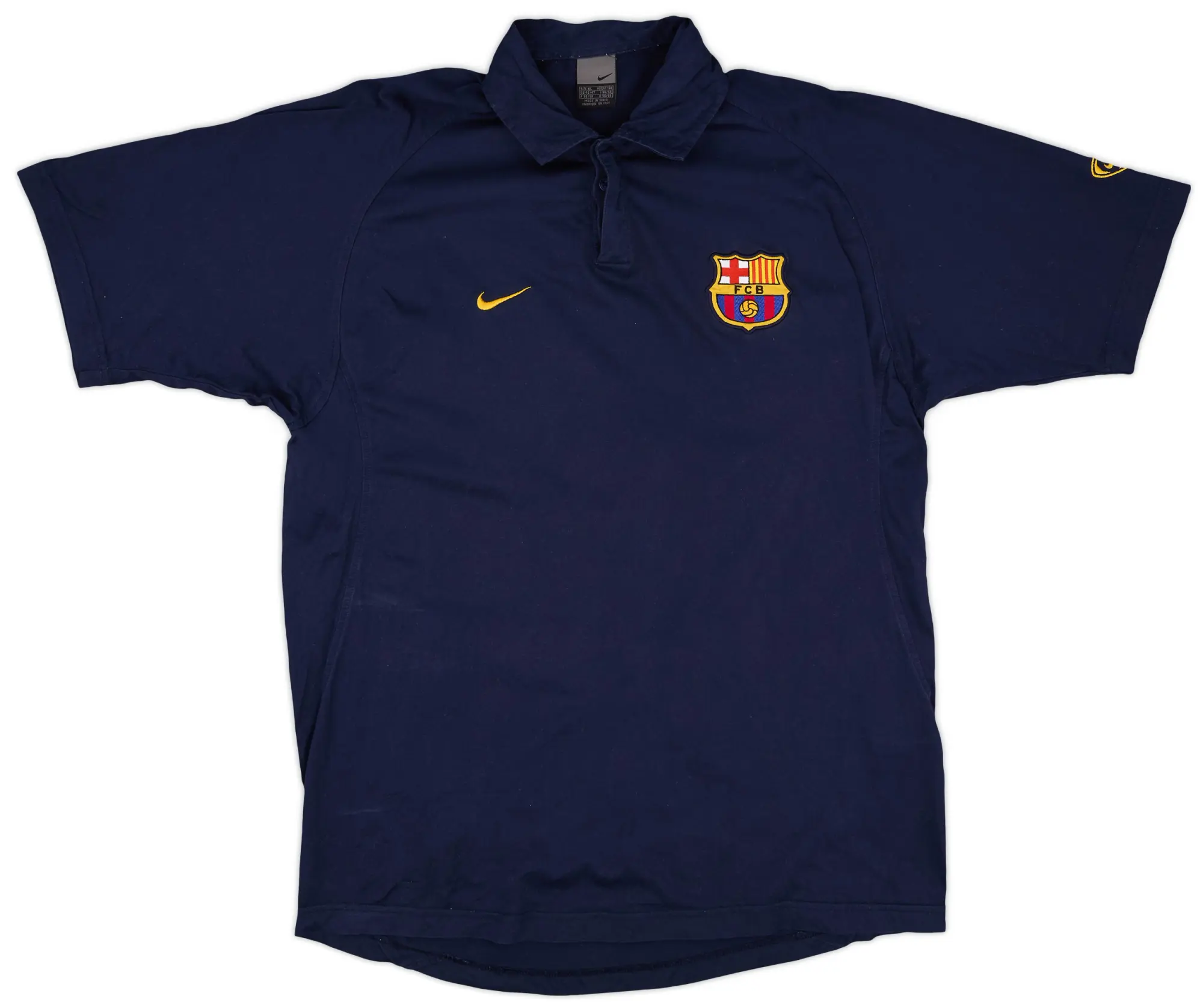 2003-04 Barcelona Nike Polo Shirt - 8/10 - (XL)