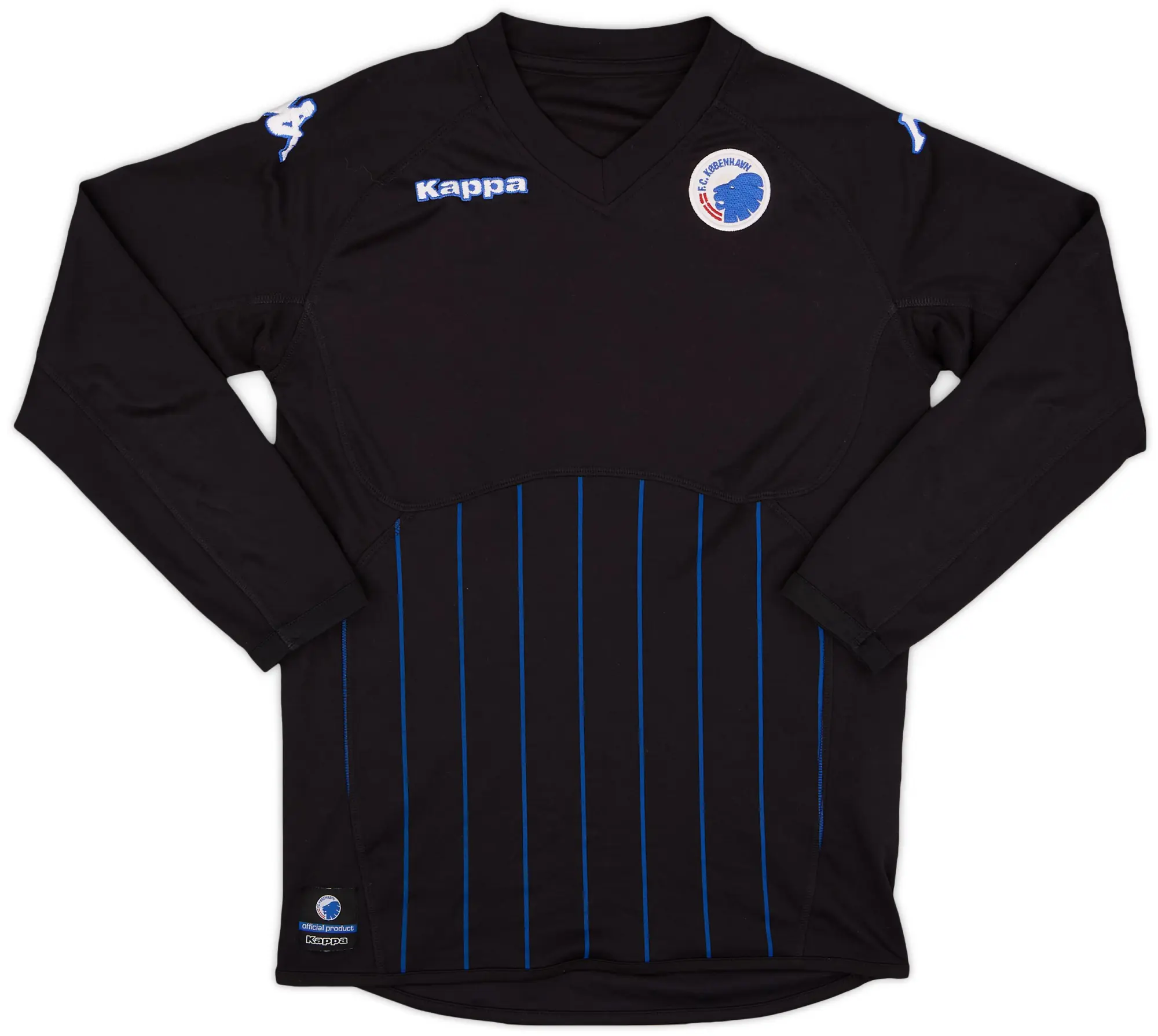 Kappa 2011-12 FC Copenhagen Away L/S Shirt - 8/10 - (XL.Boys)