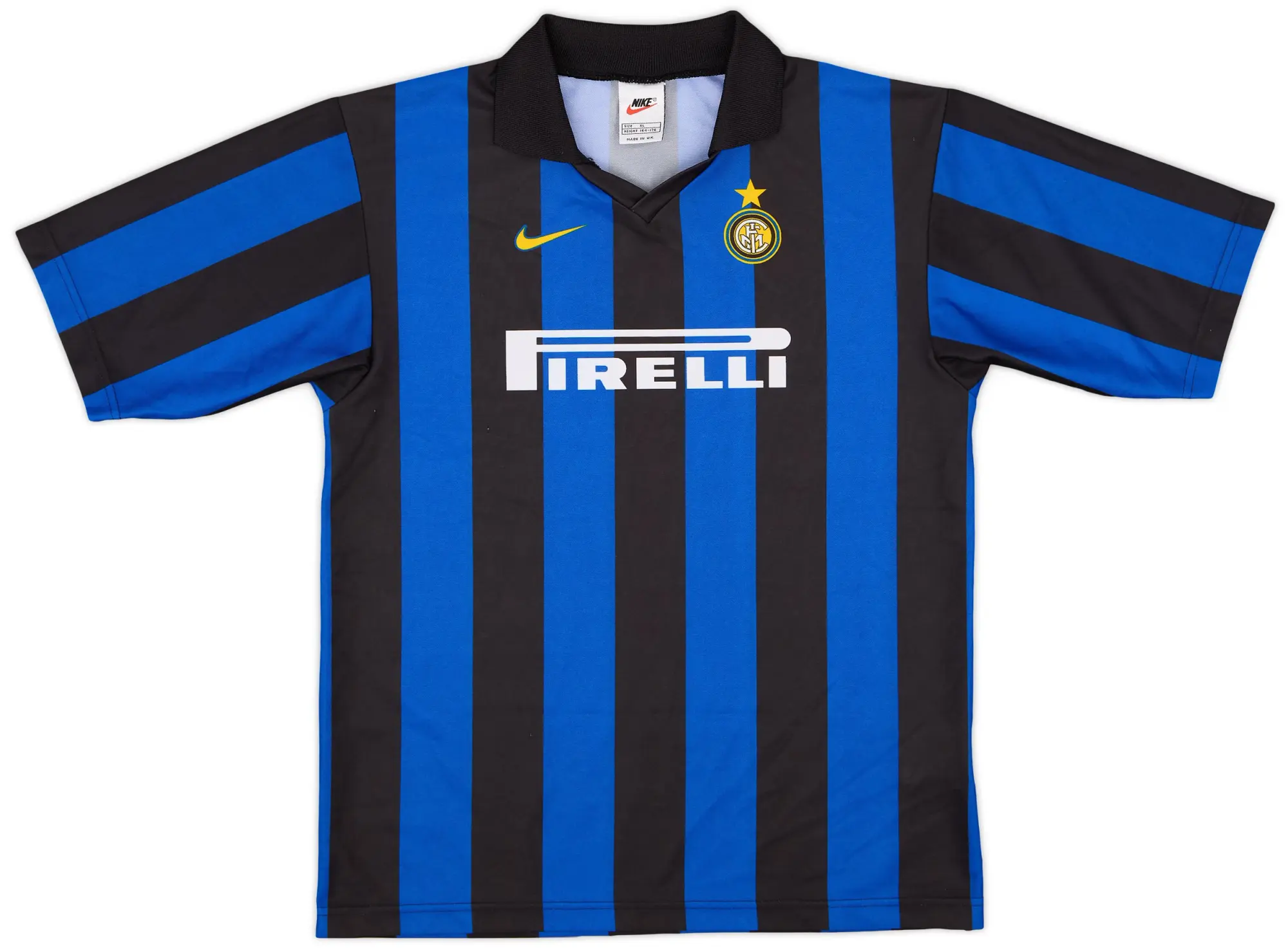 Nike 1998-99 Inter Milan Basic Home Shirt - 8/10 - (XL.Boys)