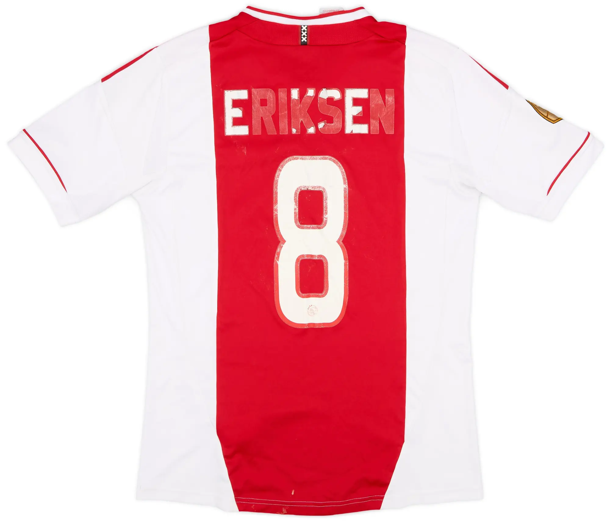 adidas 2012-13 Ajax Home Shirt Eriksen #8 - 4/10 - (XL.Boys)