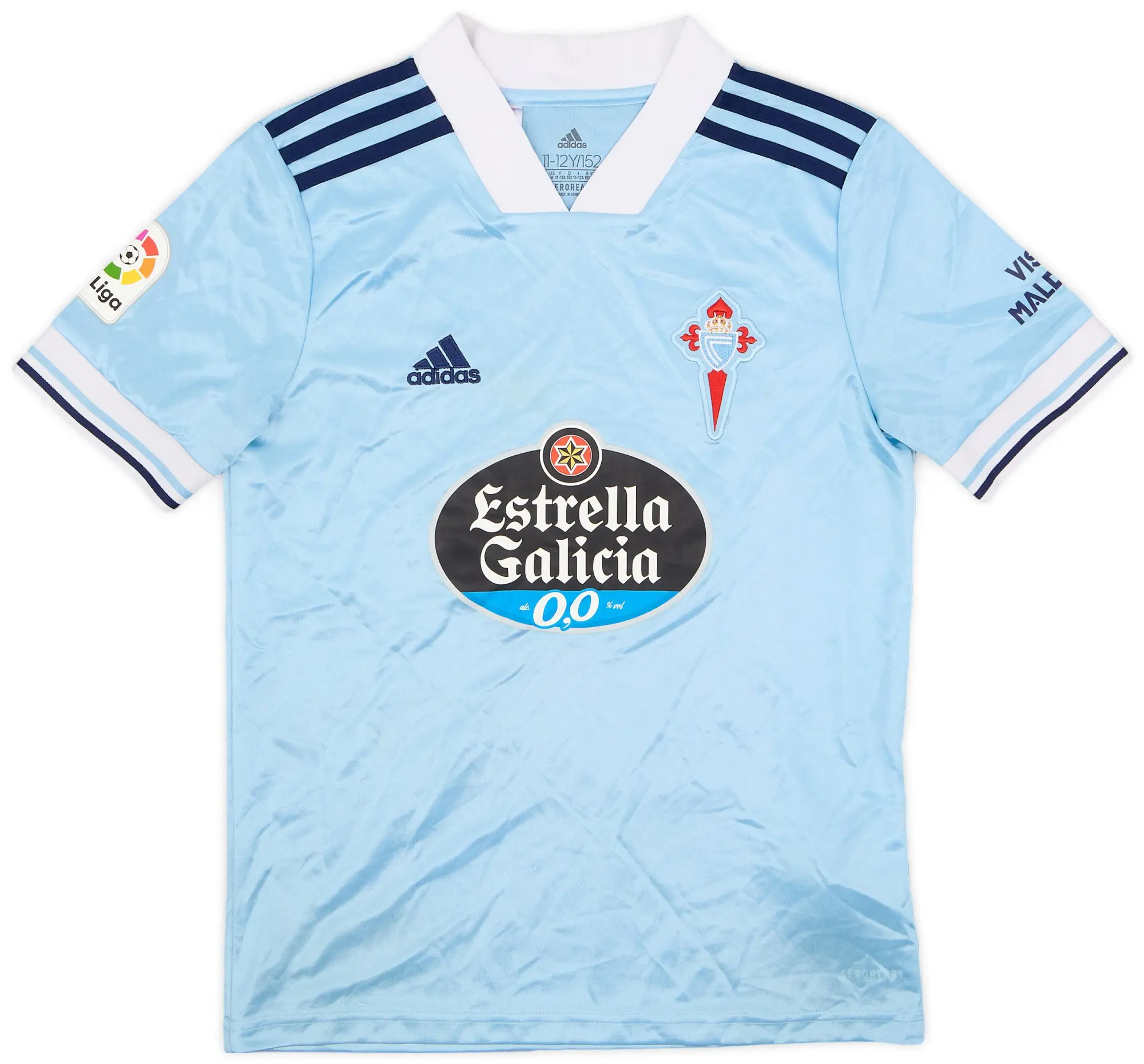 adidas 2020-21 Celta Vigo Home Shirt - 8/10 - (M.Boys)