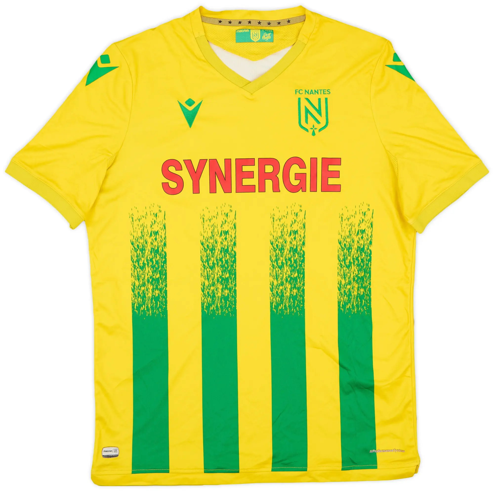 Macron 2020-21 Nantes Home Shirt - 8/10 - (L)