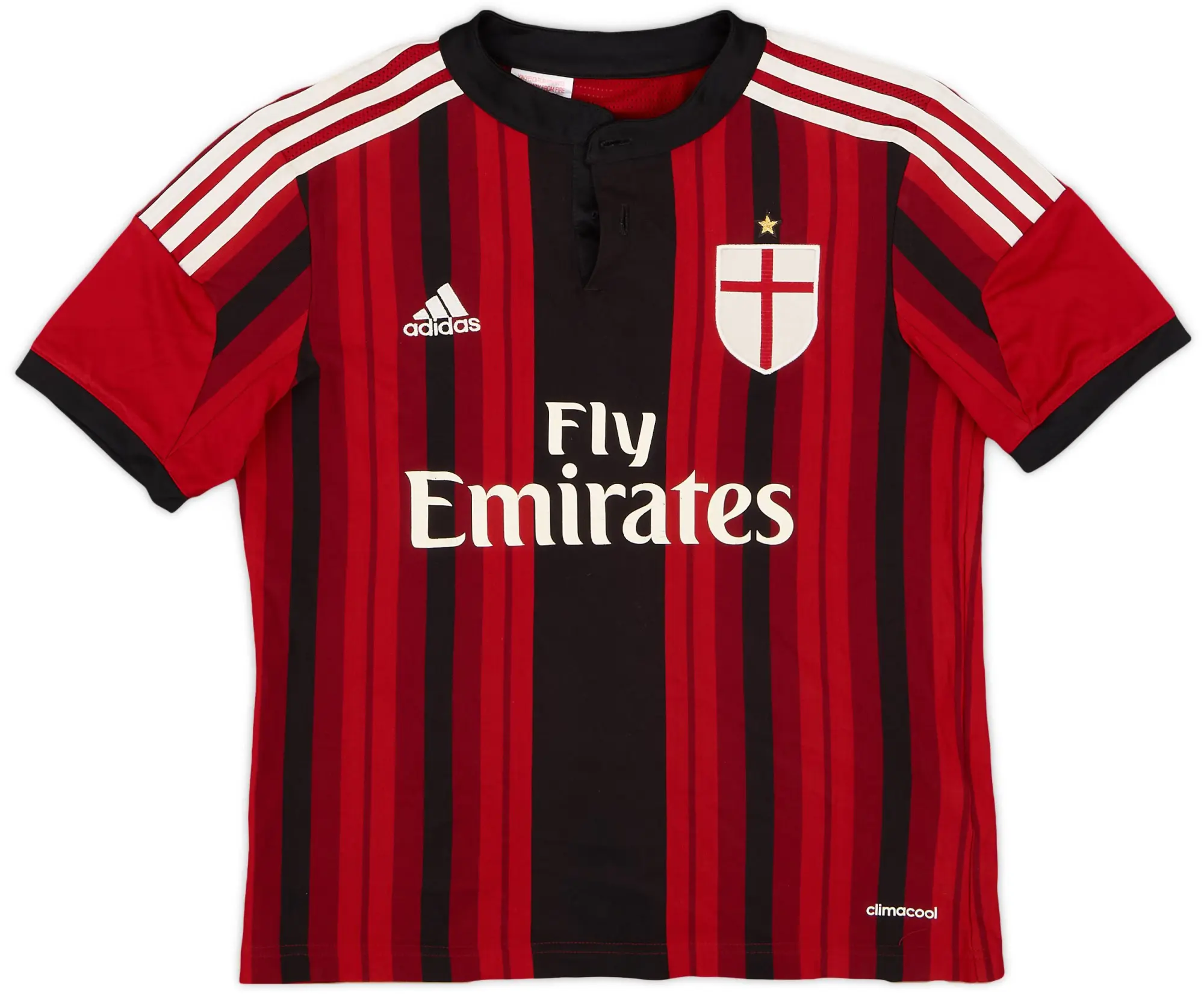 adidas 2014-15 AC Milan Home Shirt - 5/10 - (M.Boys)