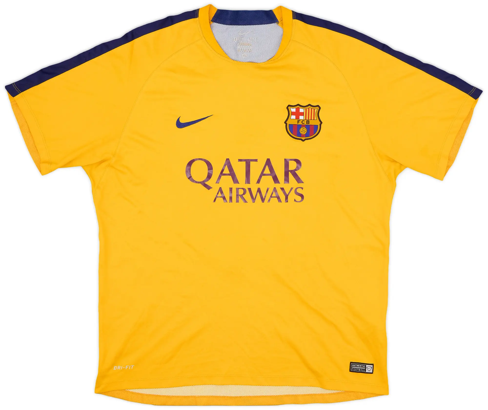 2015-16 Barcelona Nike Training Shirt - 6/10 - (XL)