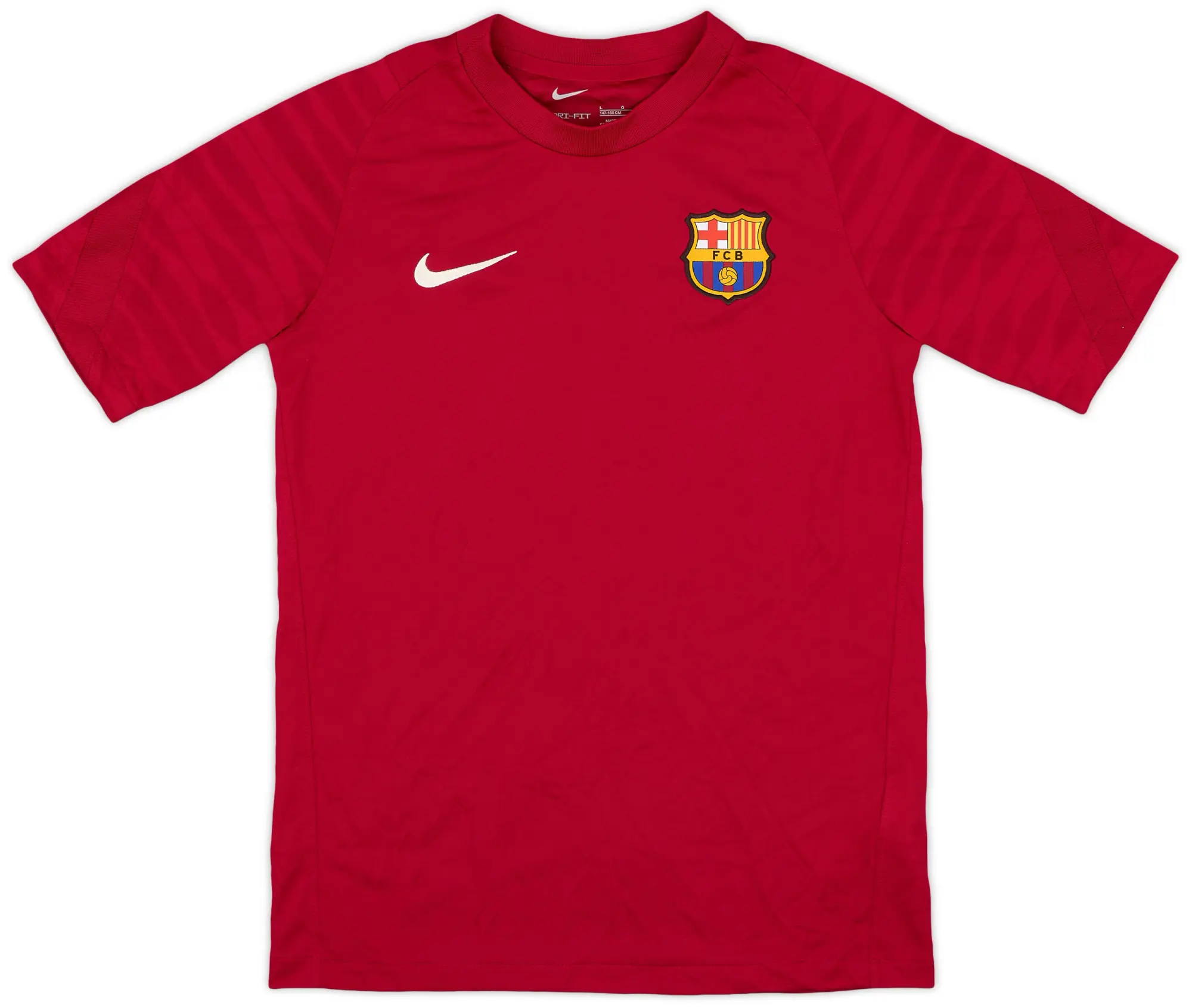 2021-22 Barcelona Nike Training Shirt - 8/10 - (L.Boys)