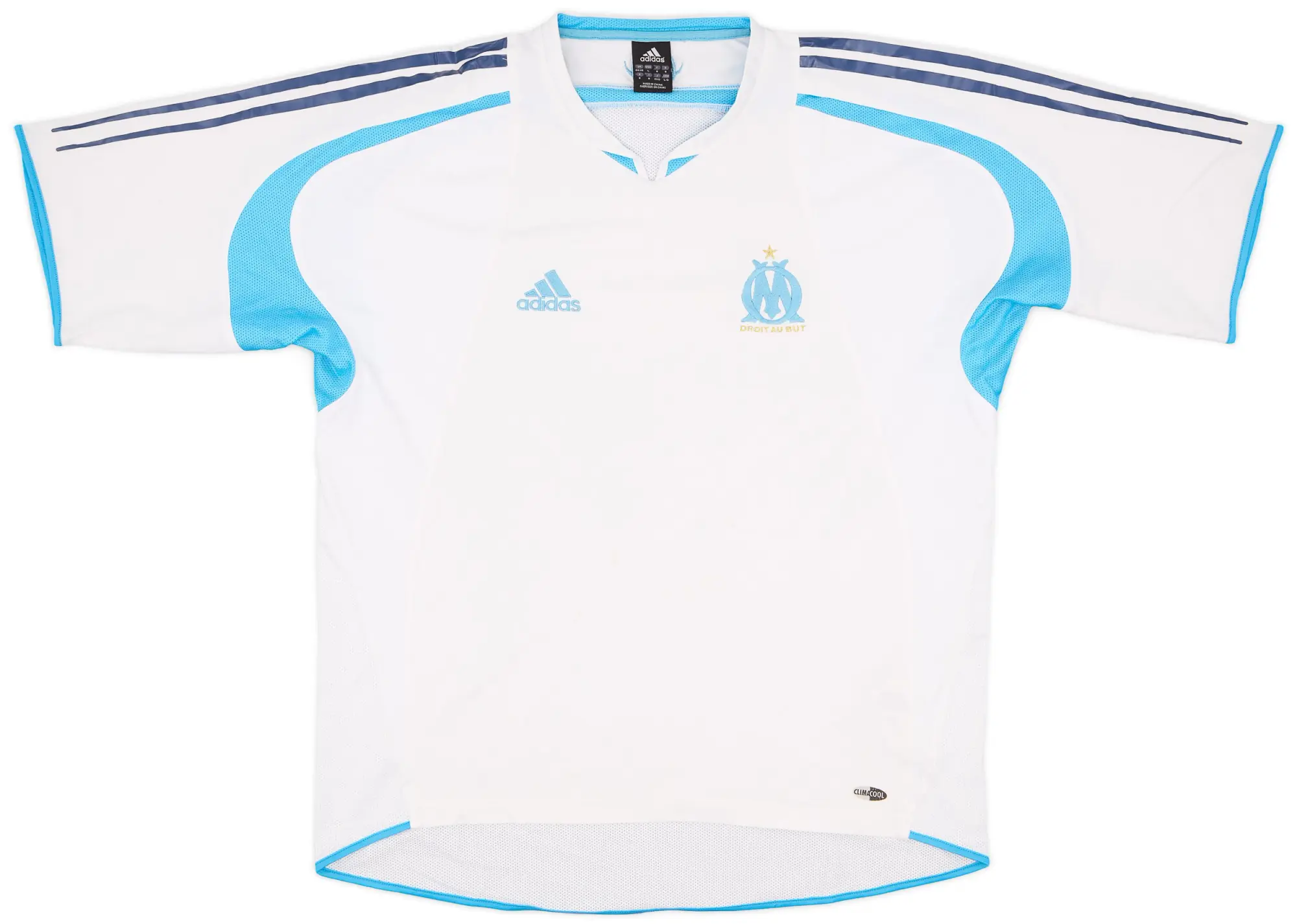 2004-05 Olympique Marseille adidas Training Shirt - 5/10 - (L/XL)