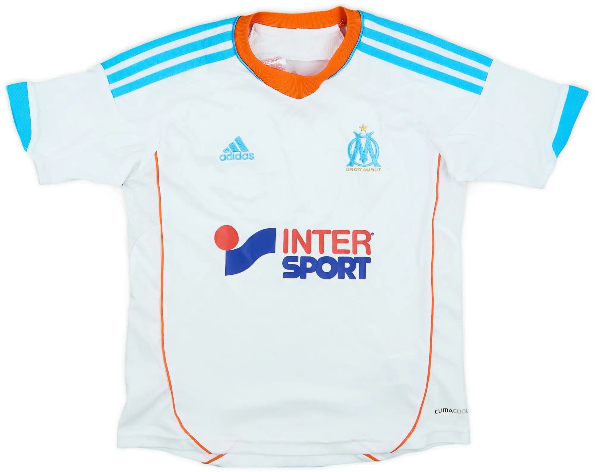 adidas 2012-13 Olympique Marseille Home Shirt - 8/10 - (S.Boys)