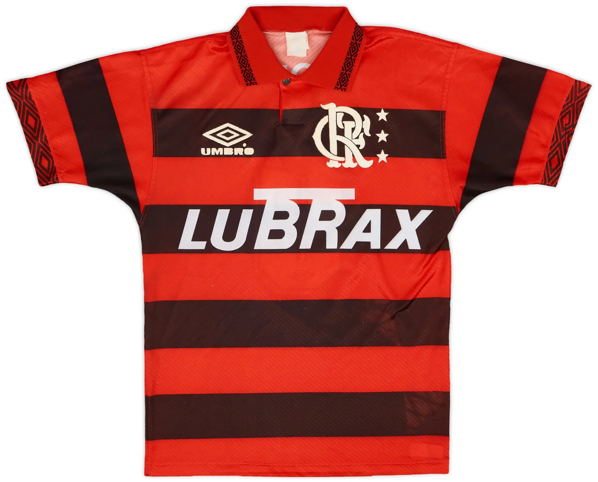 Umbro 1993-94 Flamengo Home Shirt #9 - 6/10 - (M)