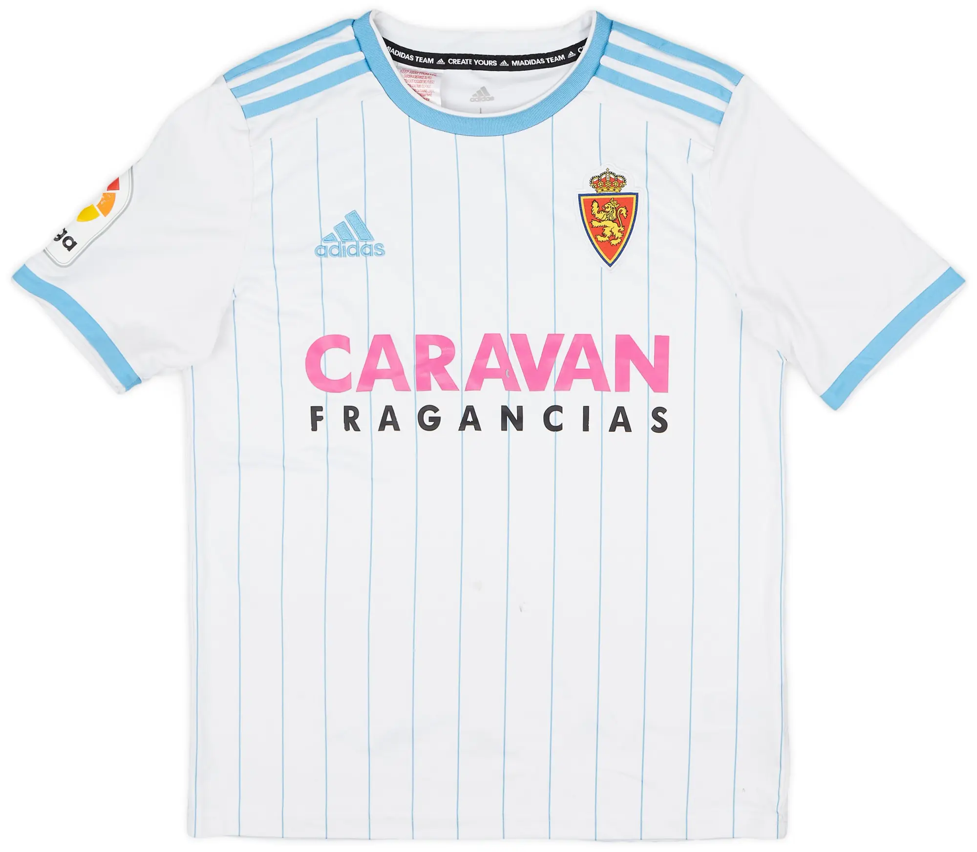 adidas 2018-19 Real Zaragoza Home Shirt - 5/10 - (L.Boys)