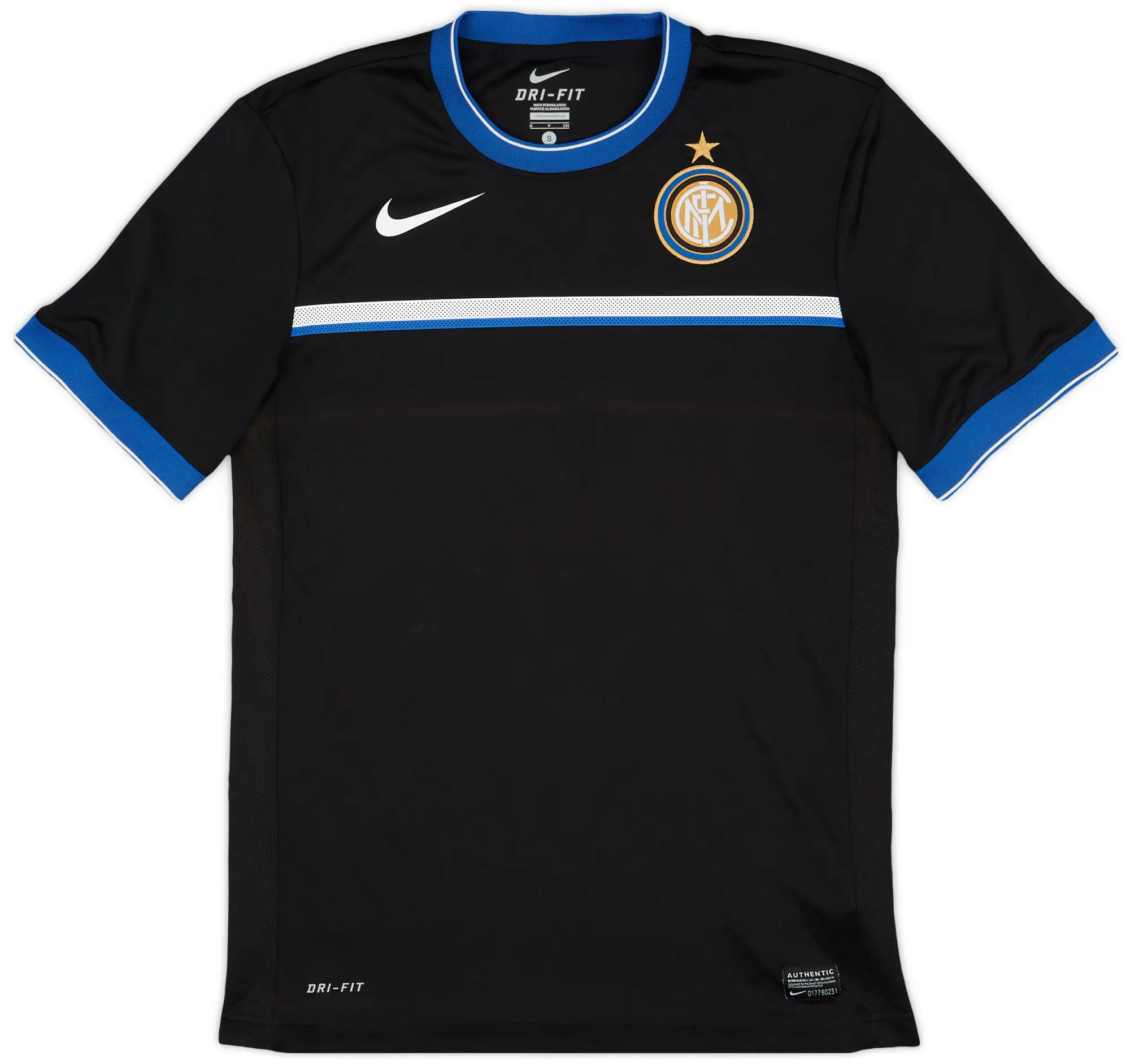 2011-12 Inter Milan Nike Training Shirt - 7/10 - (S)