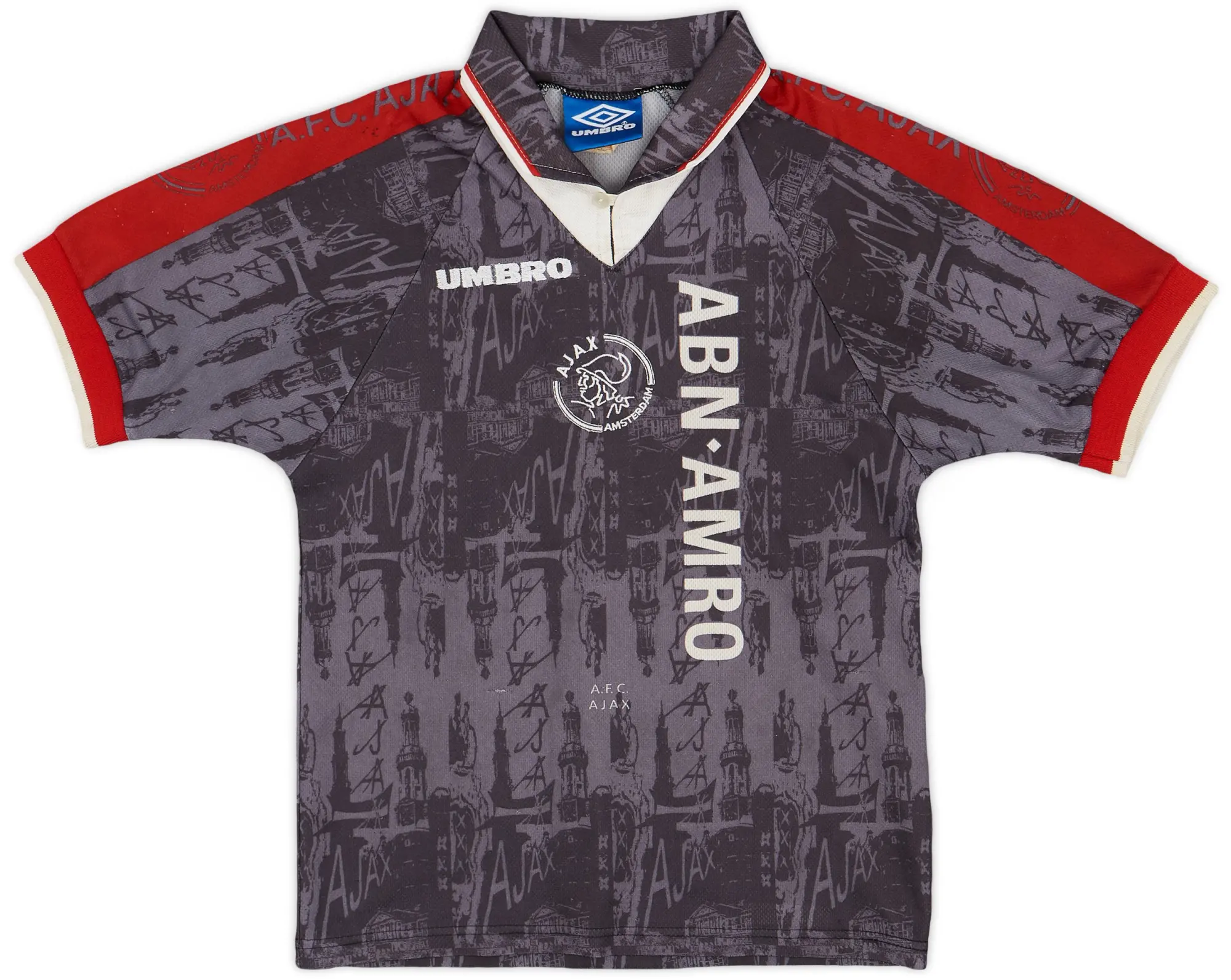 Umbro 1996-97 Ajax Away Shirt - 8/10 - (M.Boys)