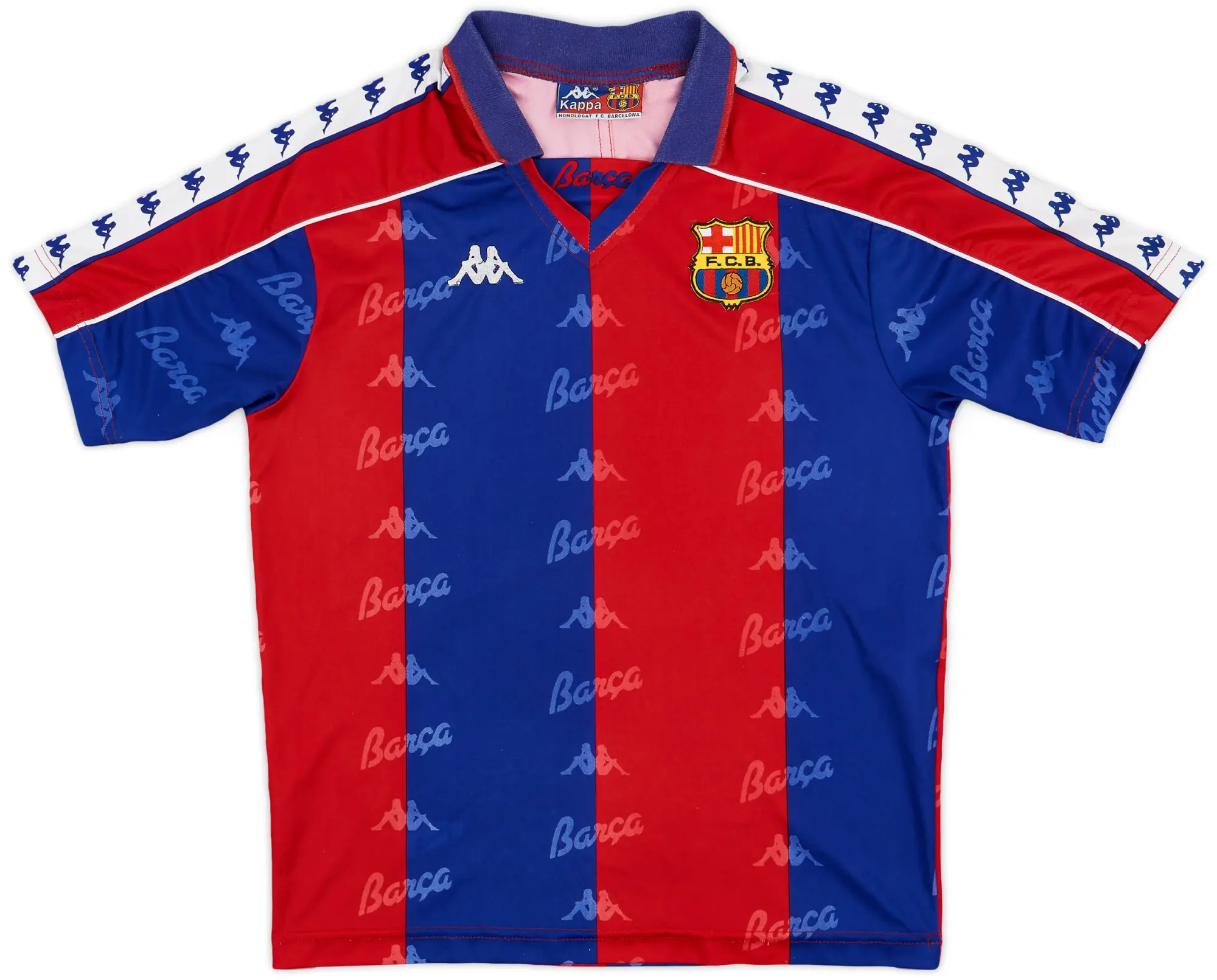 Kappa 1992-95 Barcelona Home Shirt - 7/10 - (S)