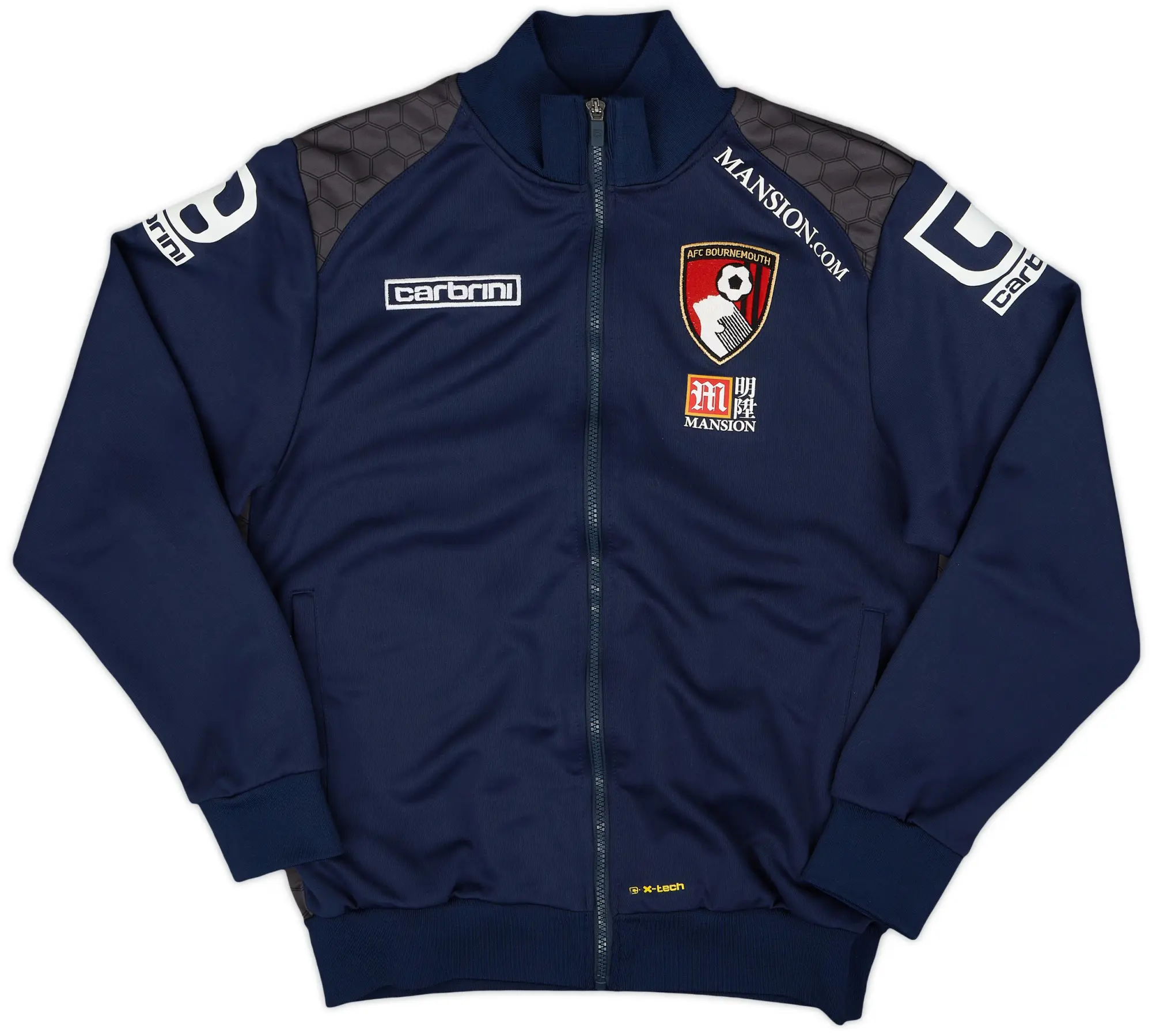 2015-16 Bournemouth Carbrini Track Jacket - 8/10 - (S)