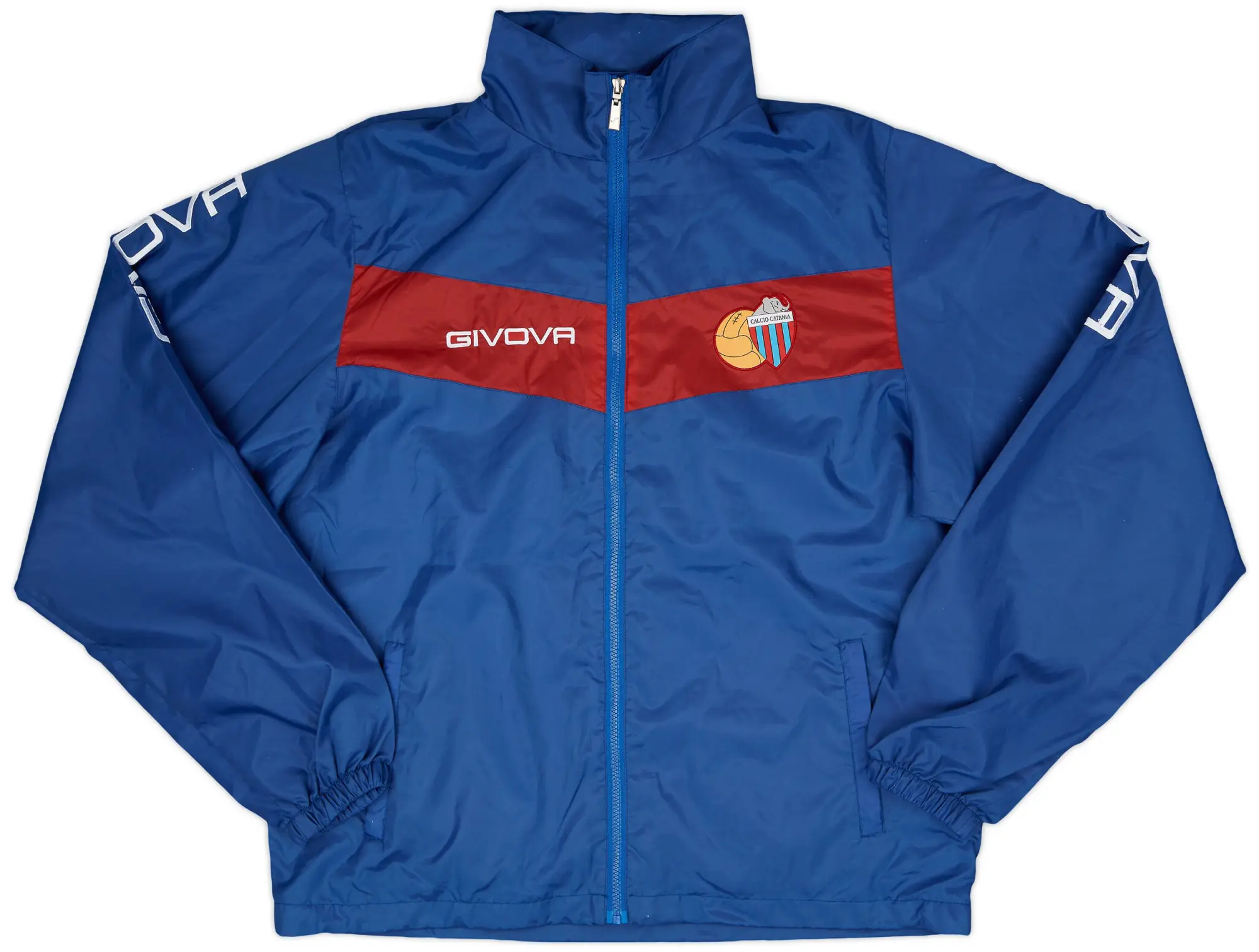 Jacket/Coat 2010-11 Catania Givova Hooded Rain Jacket - 8/10 - (L)