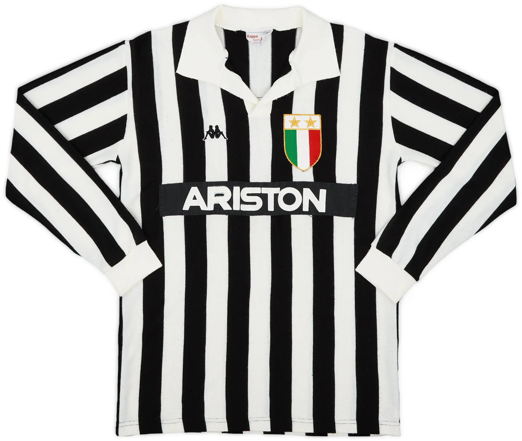 Kappa 1982-83 Juventus Home L/S Shirt #10 - 8/10 - (Y)