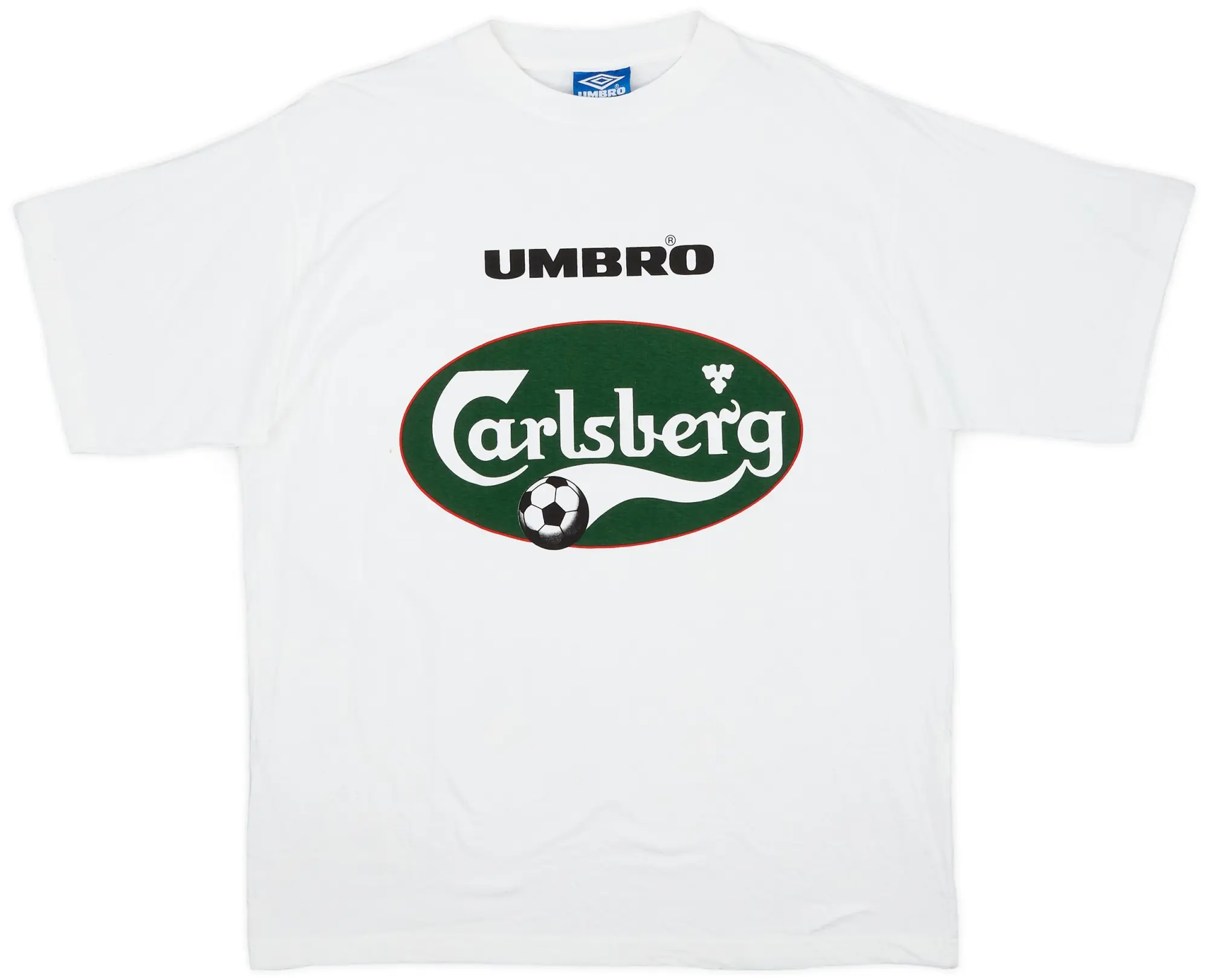 1990s Umbro Carlsberg Graphic Tee - 8/10 - (XL)