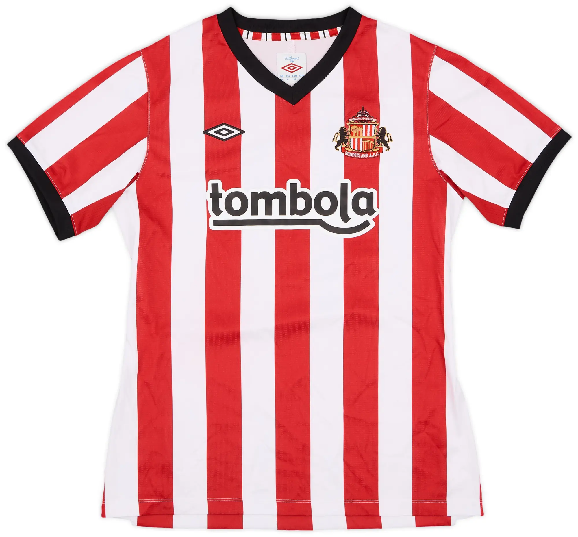 Umbro 2011-12 Sunderland Home Shirt - 9/10 - (Women's M)