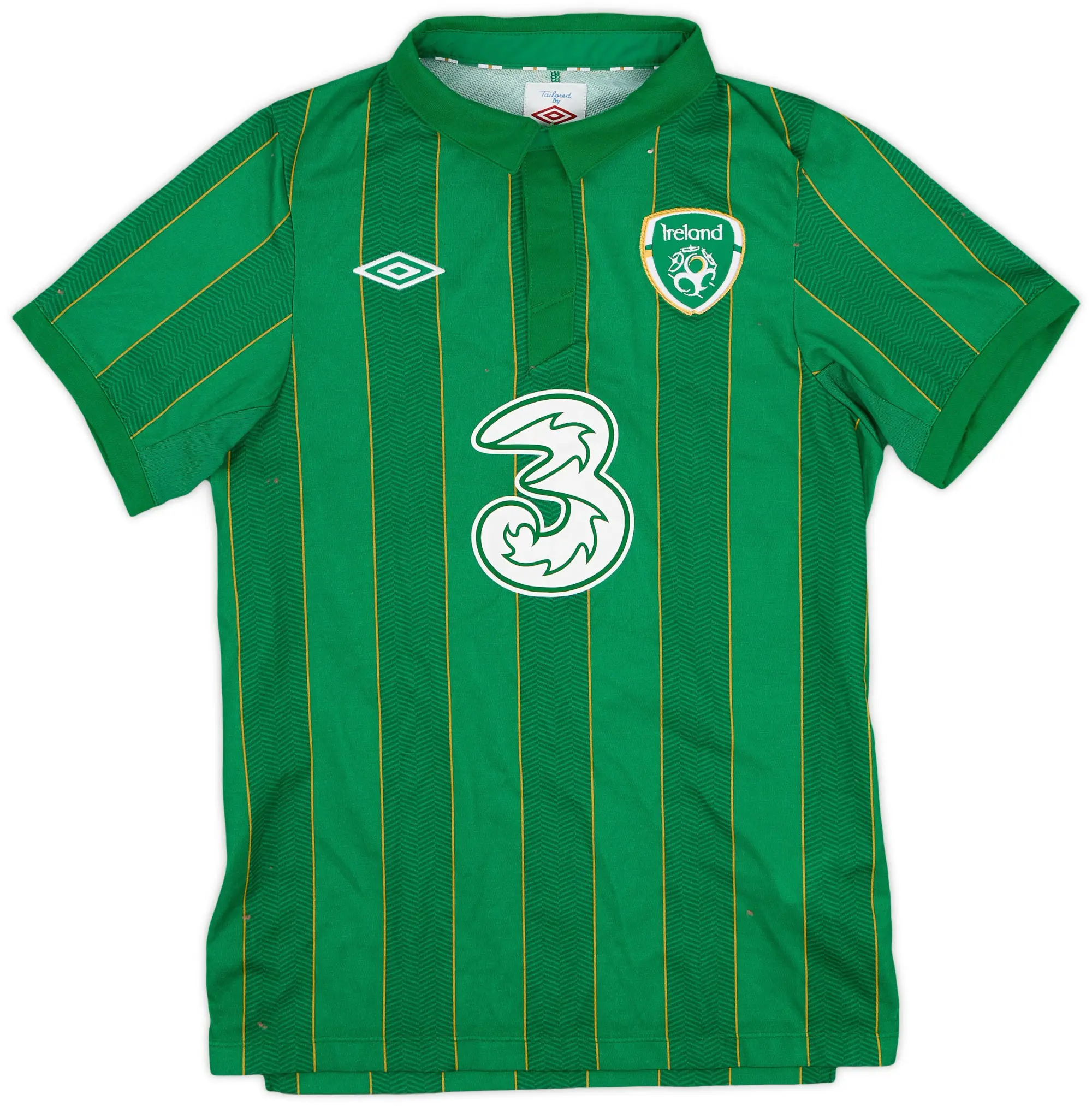 Umbro 2011-12 Ireland Home Shirt - 8/10 - (L.Boys)