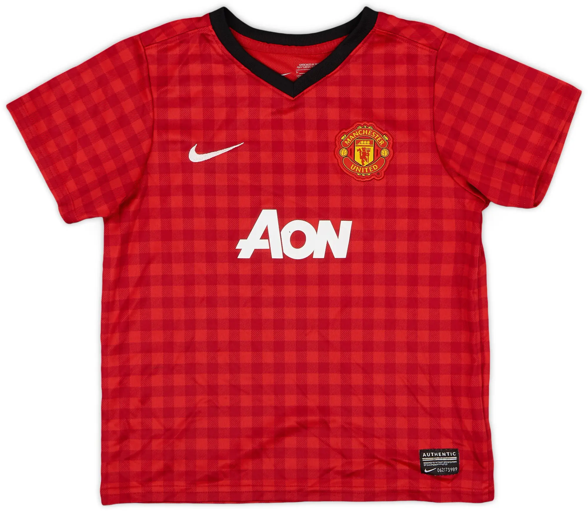 Nike 2012-13 Manchester United Home Shirt - 6/10 - (5-6 Years)