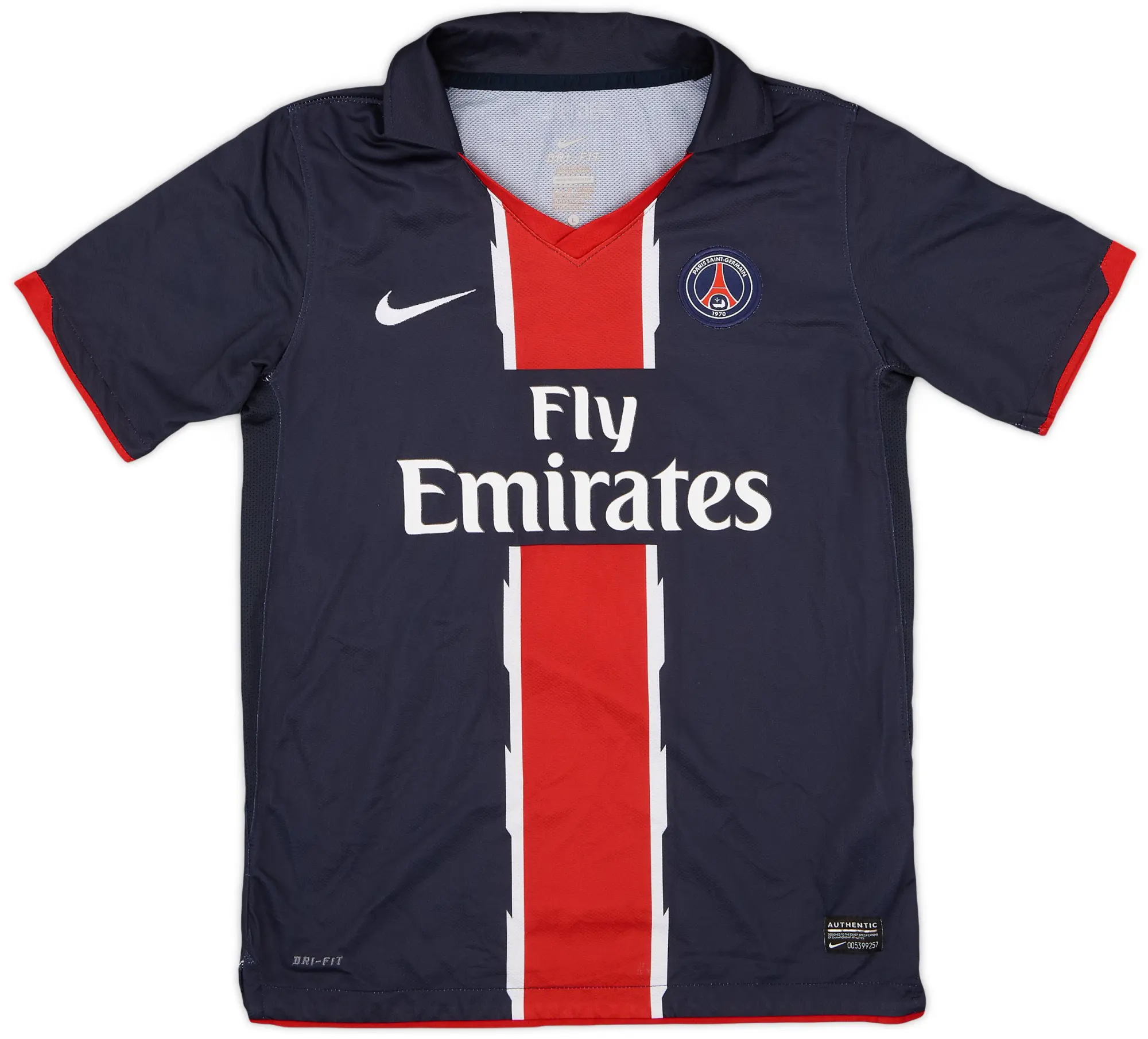 Nike 2010-11 Paris Saint-Germain Away Shirt - 8/10 - (L.Boys)