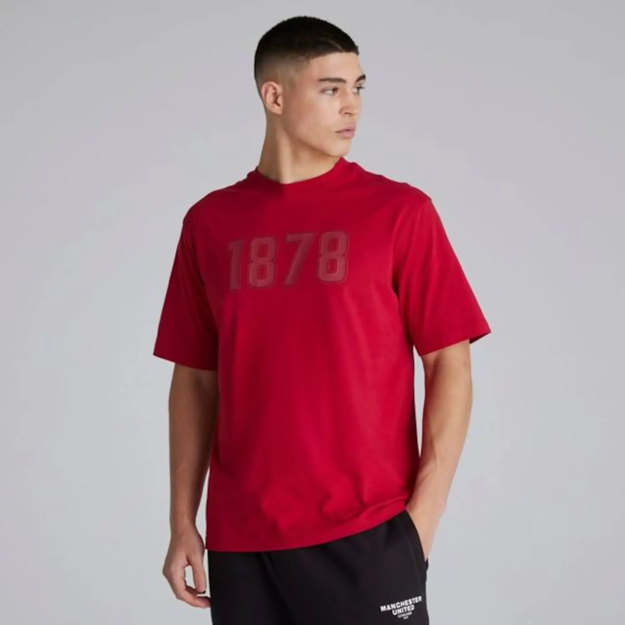 RAW Manchester United Mens 1878 T-Shirt Red