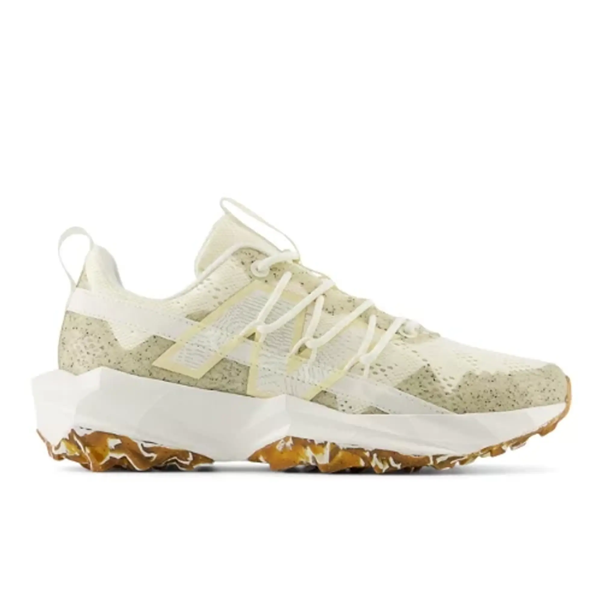 New Balance Women's Tektrel in White/Beige Textile