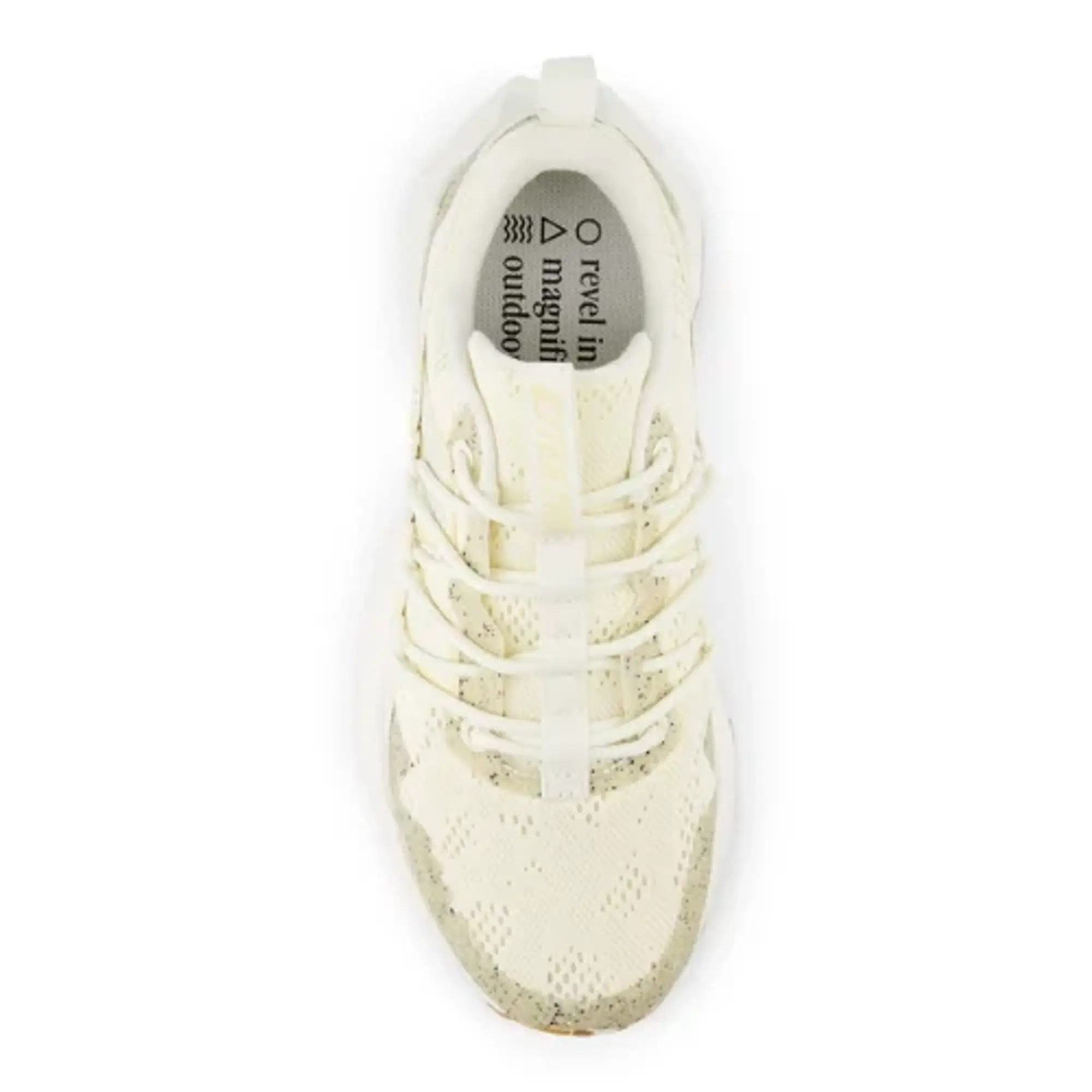 New Balance Women's Tektrel in White/Beige Textile