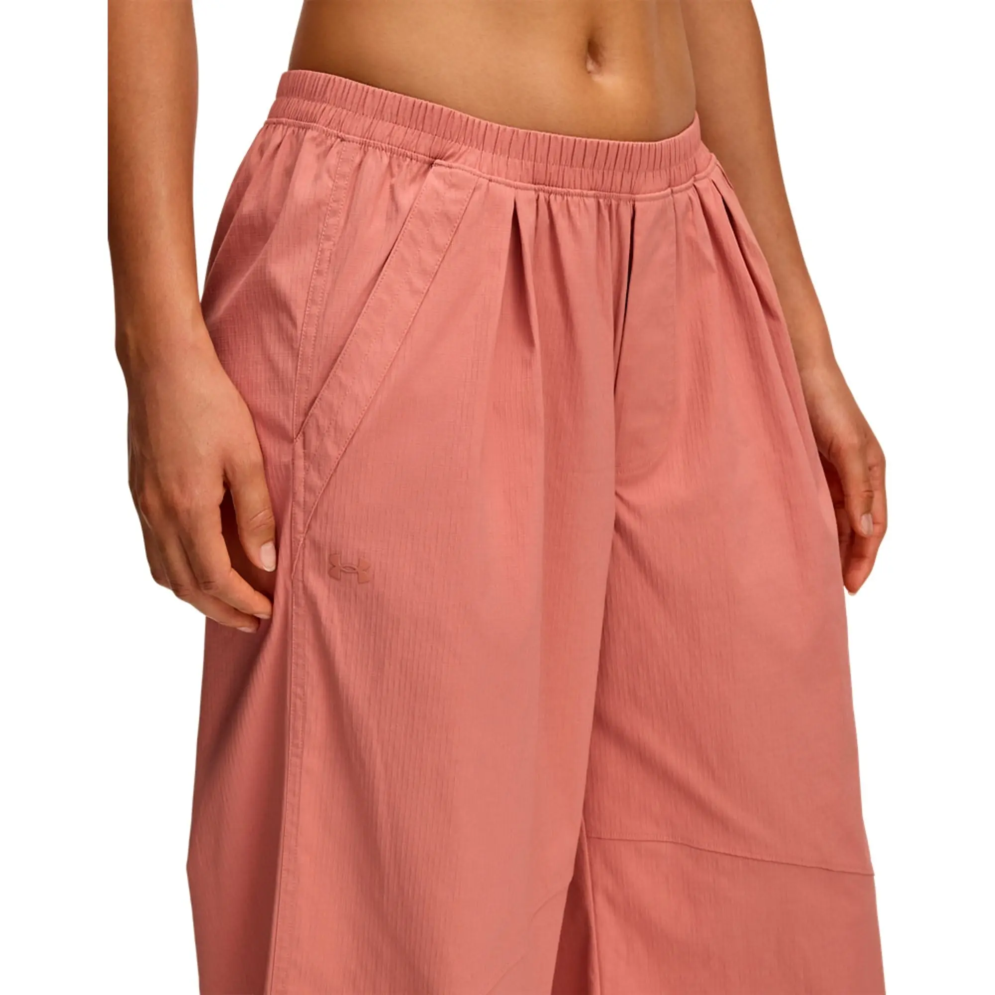 Women's  Under Armour  Unstoppable Woven Parachute Pants Canyon Pink / Canyon Pink XS