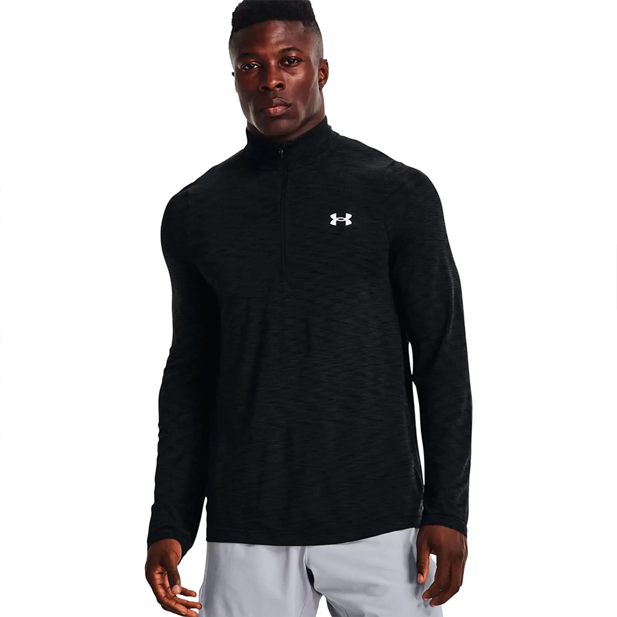 Under Armour Seamless Half Zip Long Sleeve T-shirt