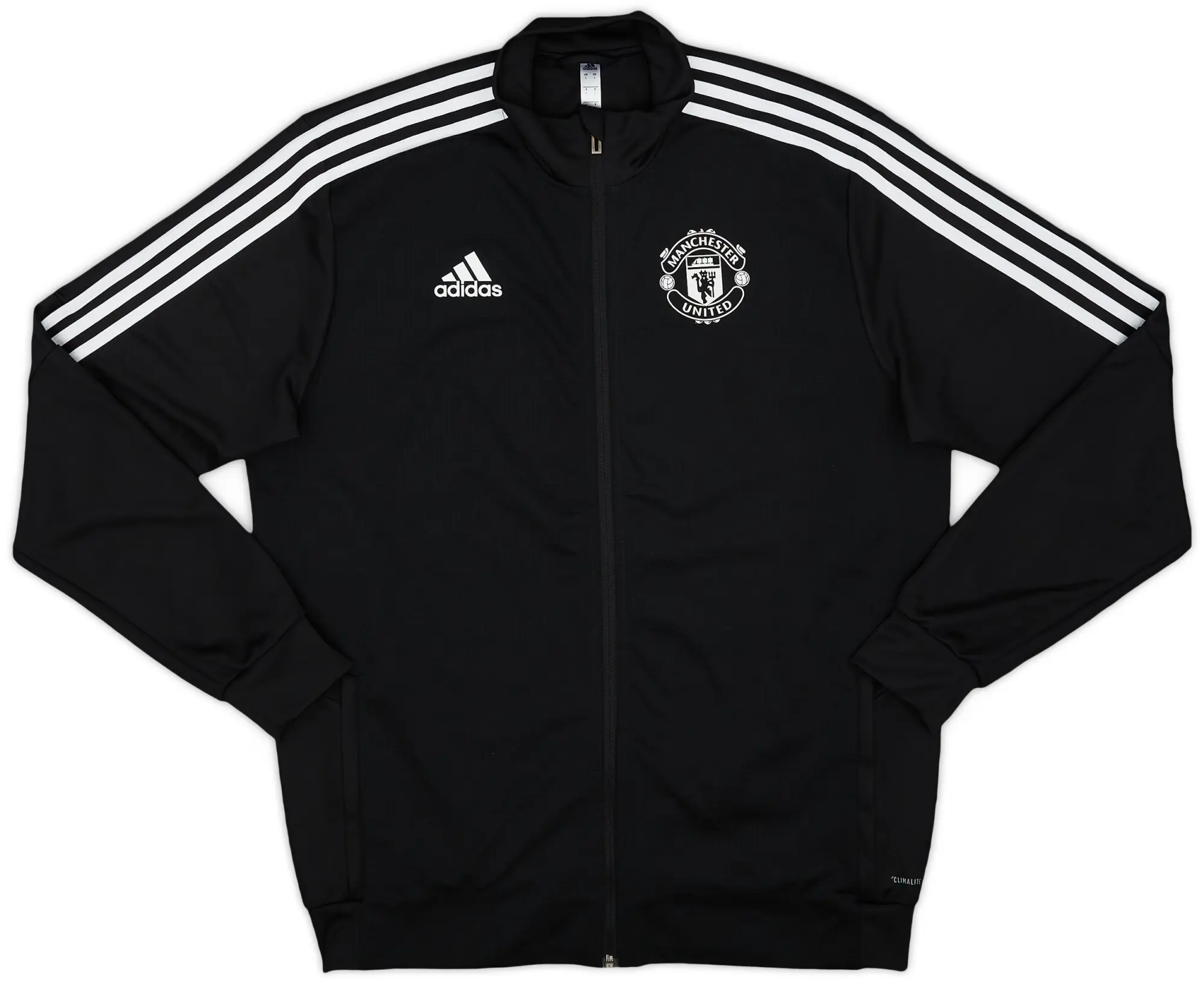 2018-19 Manchester United adidas Track Jacket - 10/10 - (L)