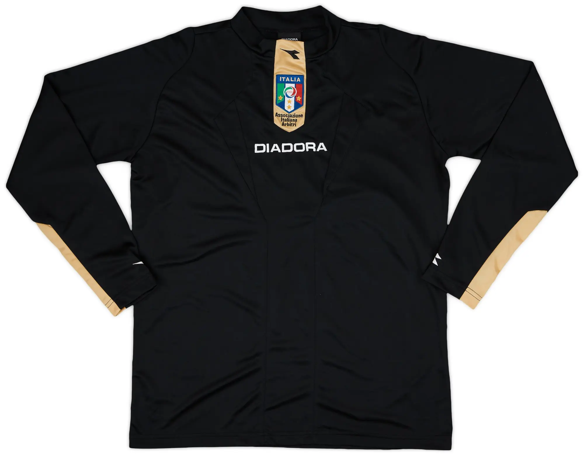 2007-09 Italy Diadora Referee L/S Shirt - 9/10 - (M)