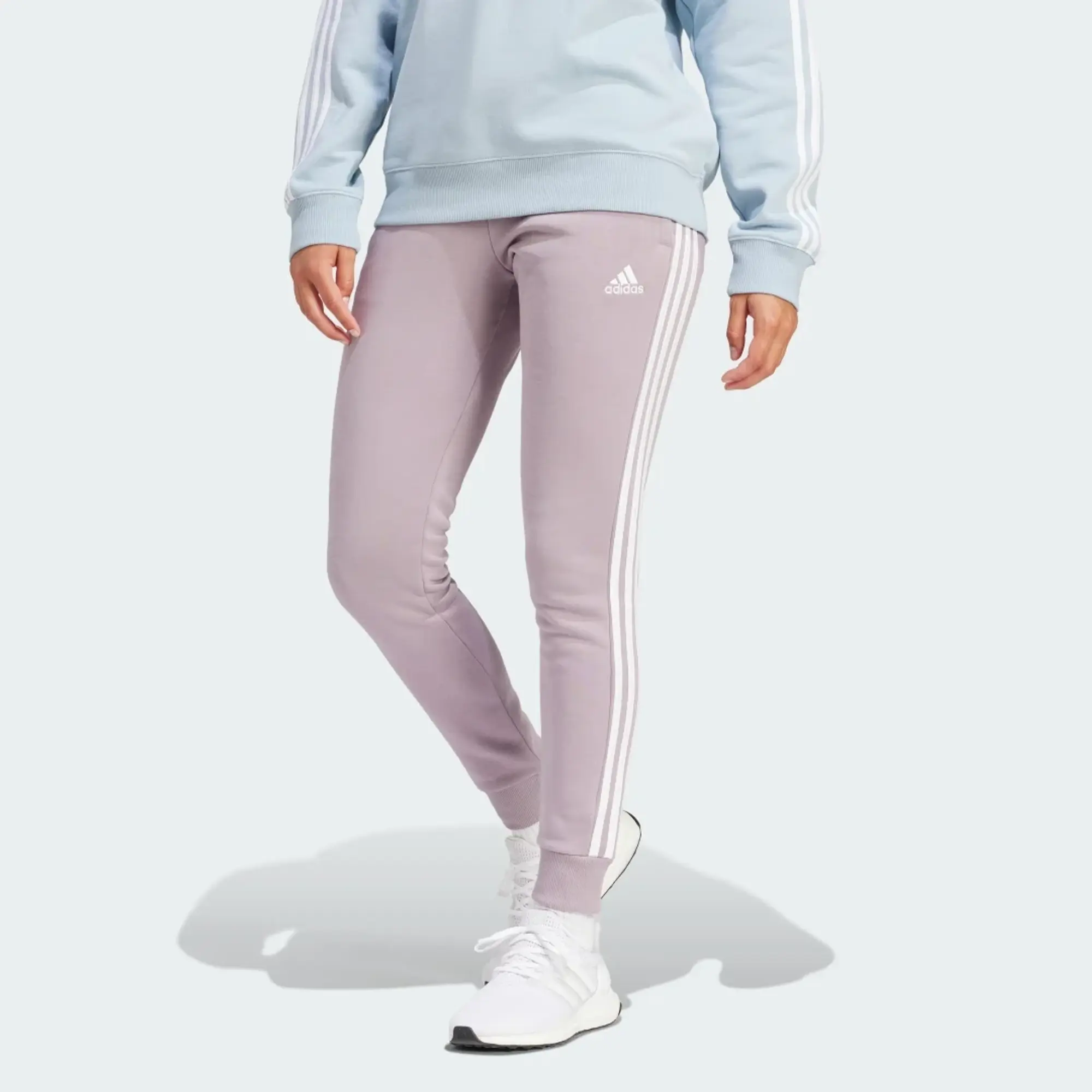 adidas Essentials 3-Stripes Fleece Joggers