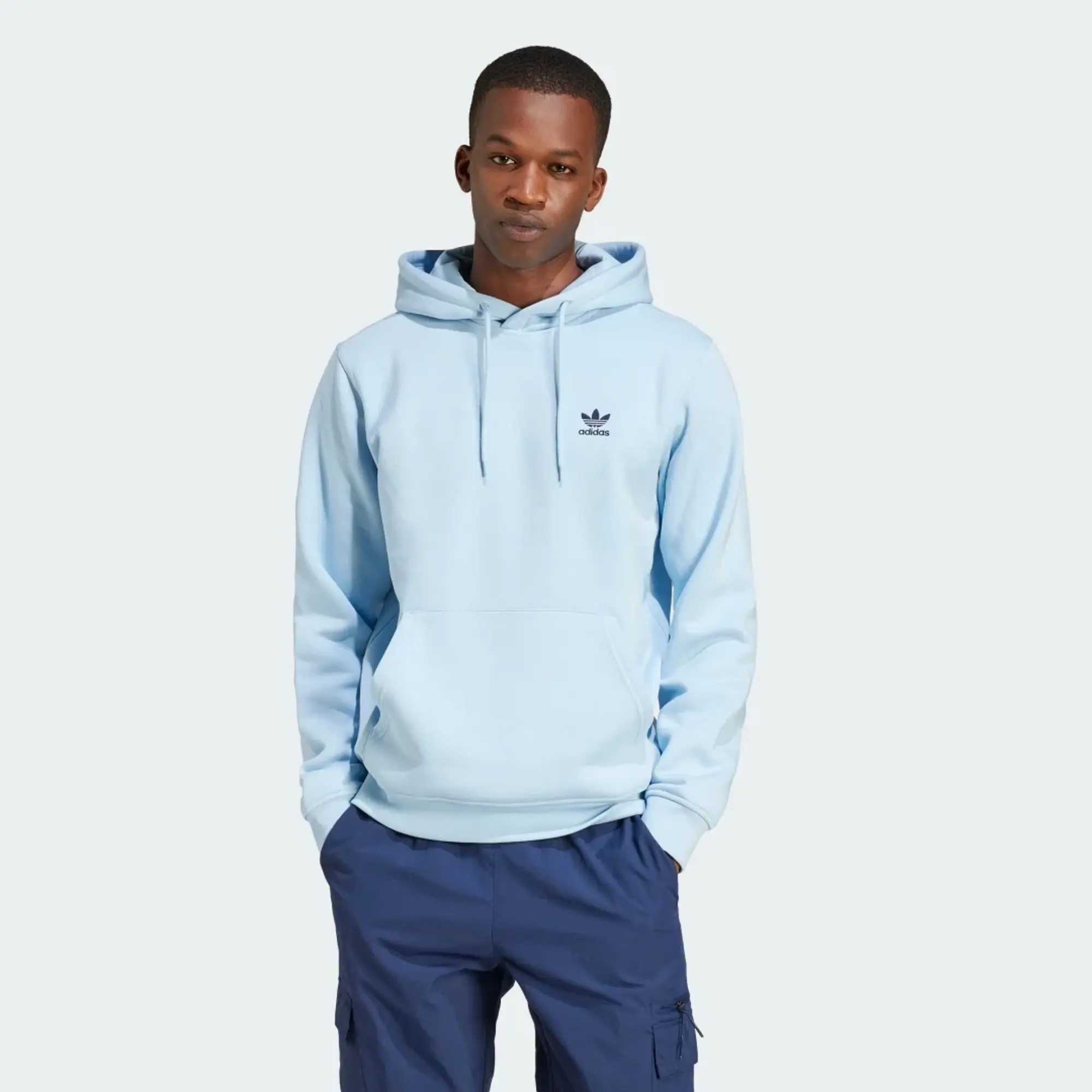 Men's Adidas Originals Essentials Hoodie in Cream