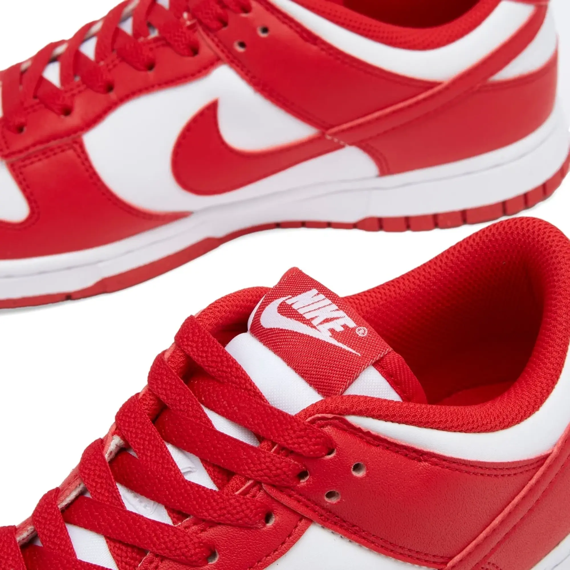 Sneakers Nike W Dunk Low White/ University Red-White Eur 42