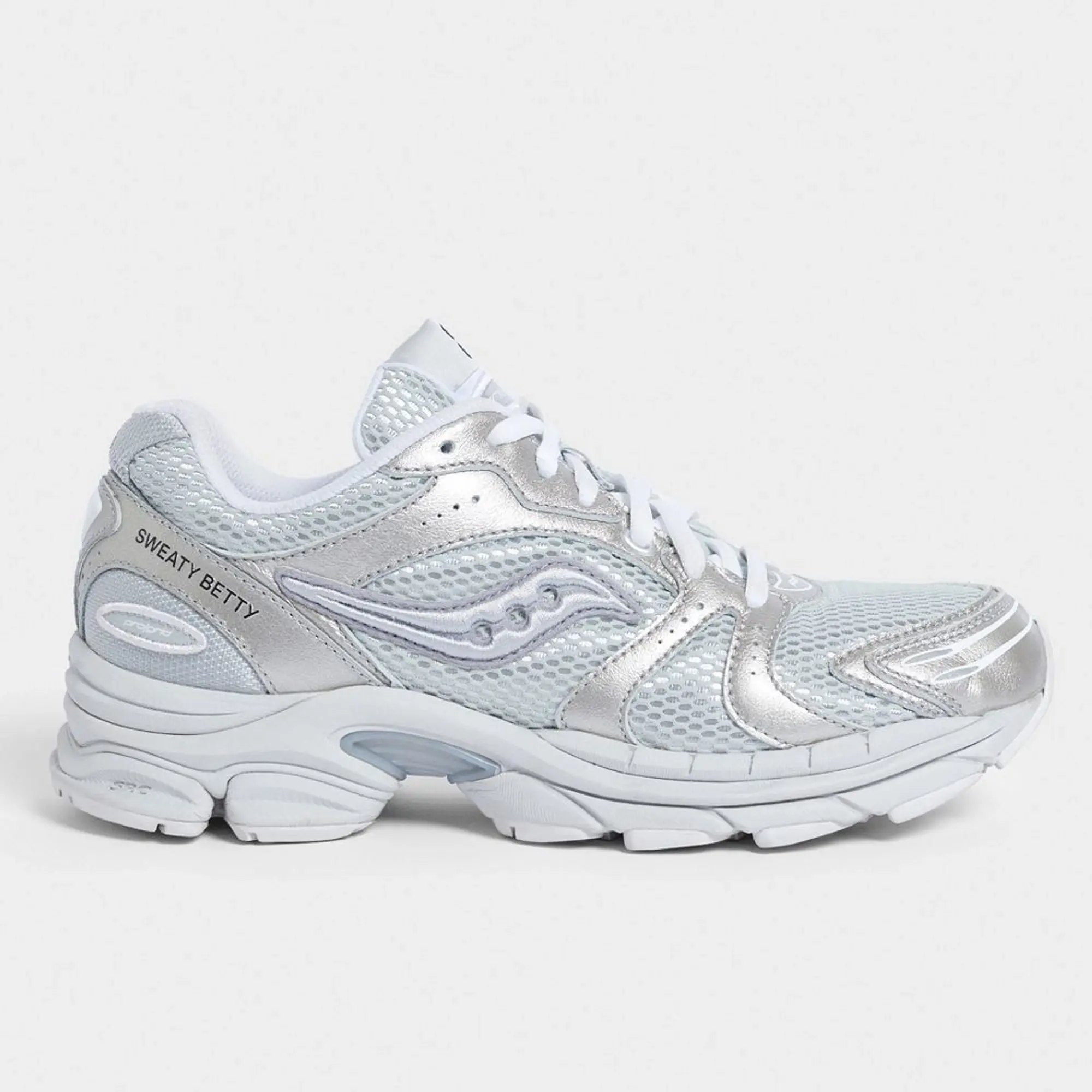 Sweaty Betty X Saucony ProGrid Triumph 4 in Grey