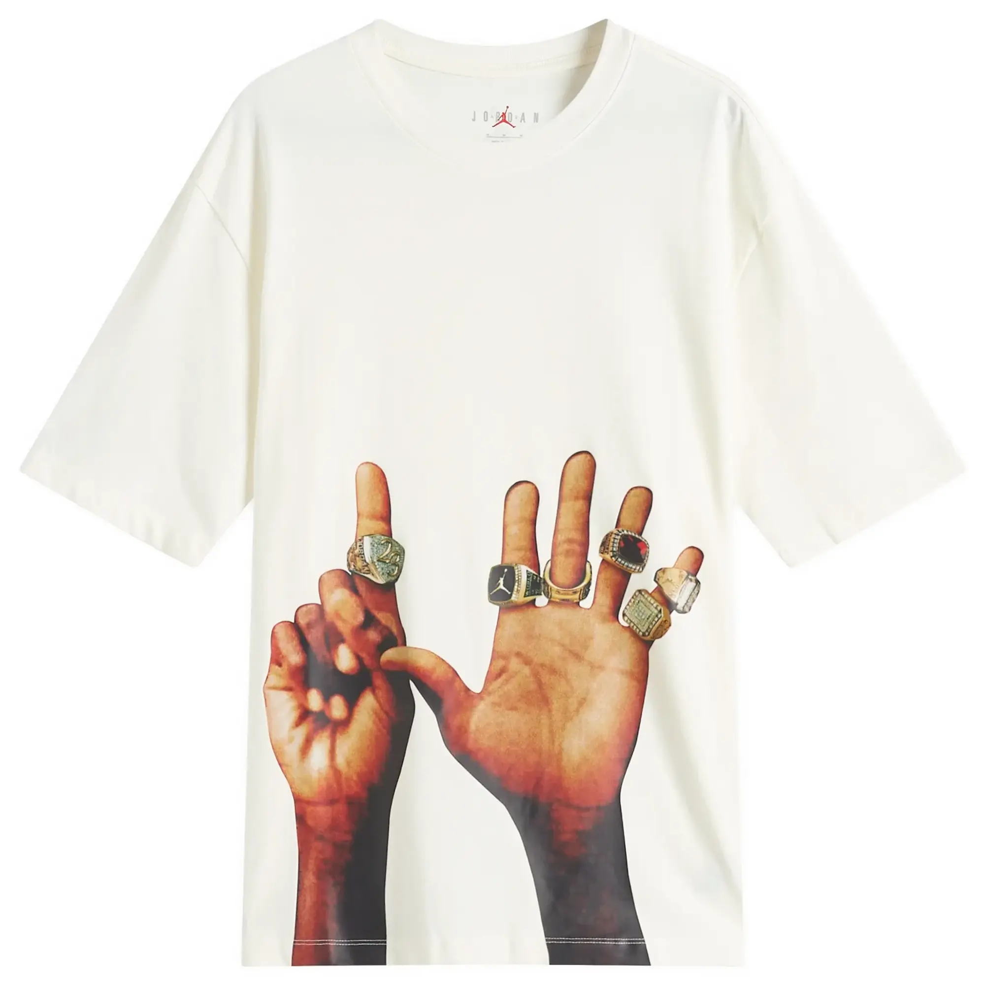 Nike Jordan Jordan Flight MVP 6 Rings 85 T-Shirt - White - Size XL - White