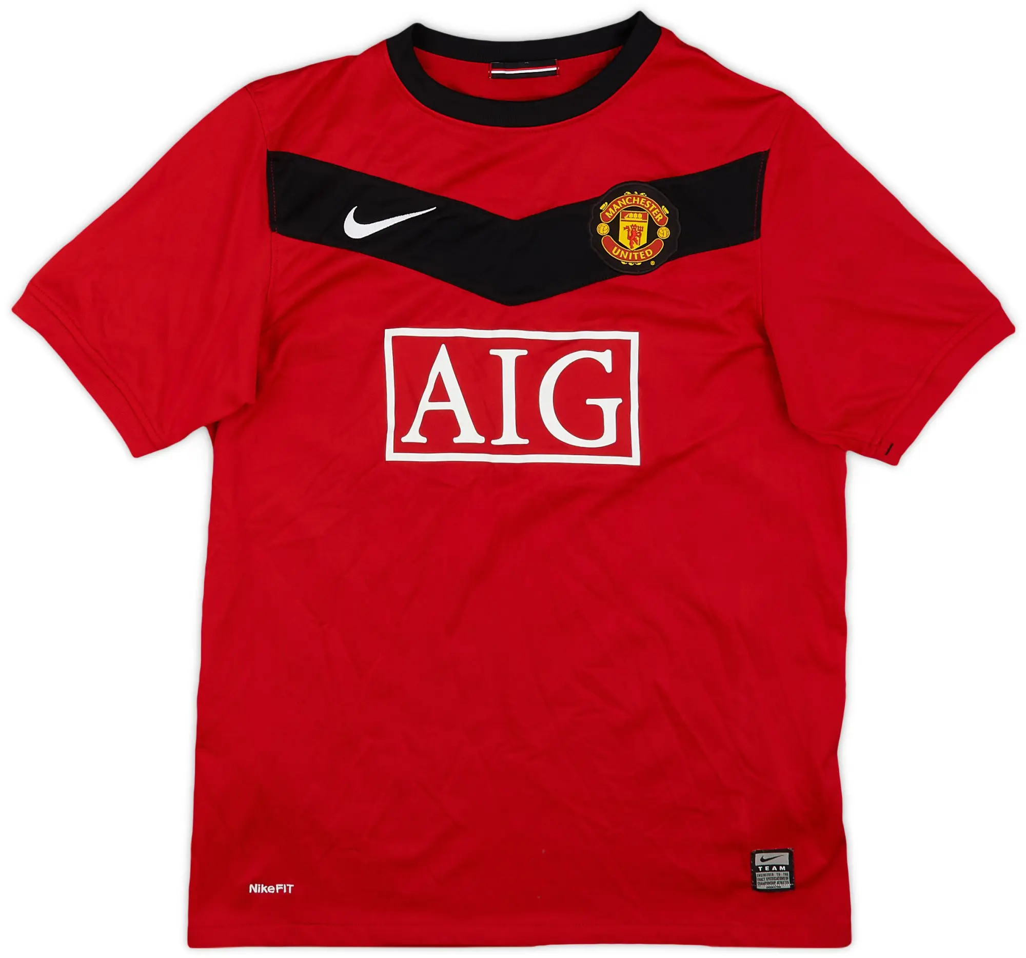 Nike 2009-10 Manchester United Home Shirt - 8/10 - (Women's S)
