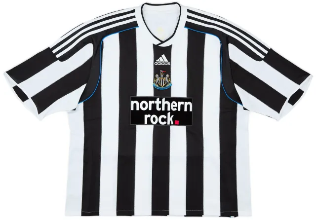 adidas Newcastle United Mens SS Home Shirt 2009/10