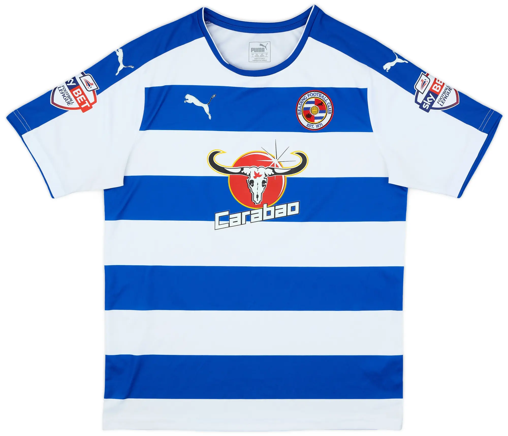 Puma 2015-16 Reading Home Shirt - 6/10 - (L)